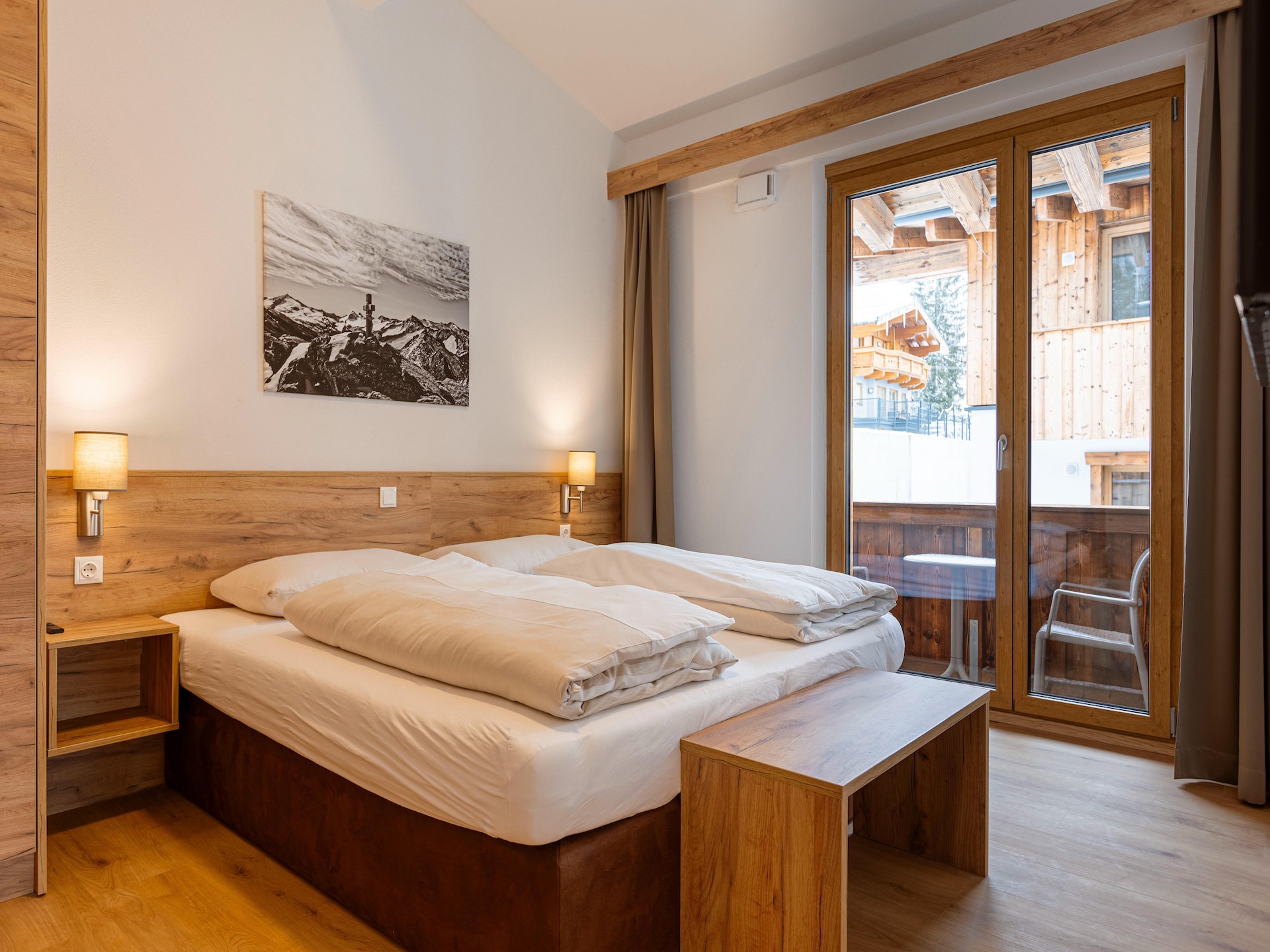 Op 500 m van de piste: Stijlvol appartement in Mittersill voor 6 personen - foto 15