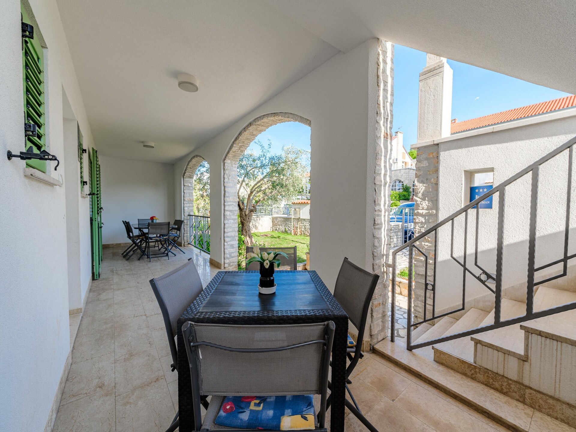 Ruim appartement Inteuro Porec: 4 slaapkamers, tuin, 430m van strand - foto 22