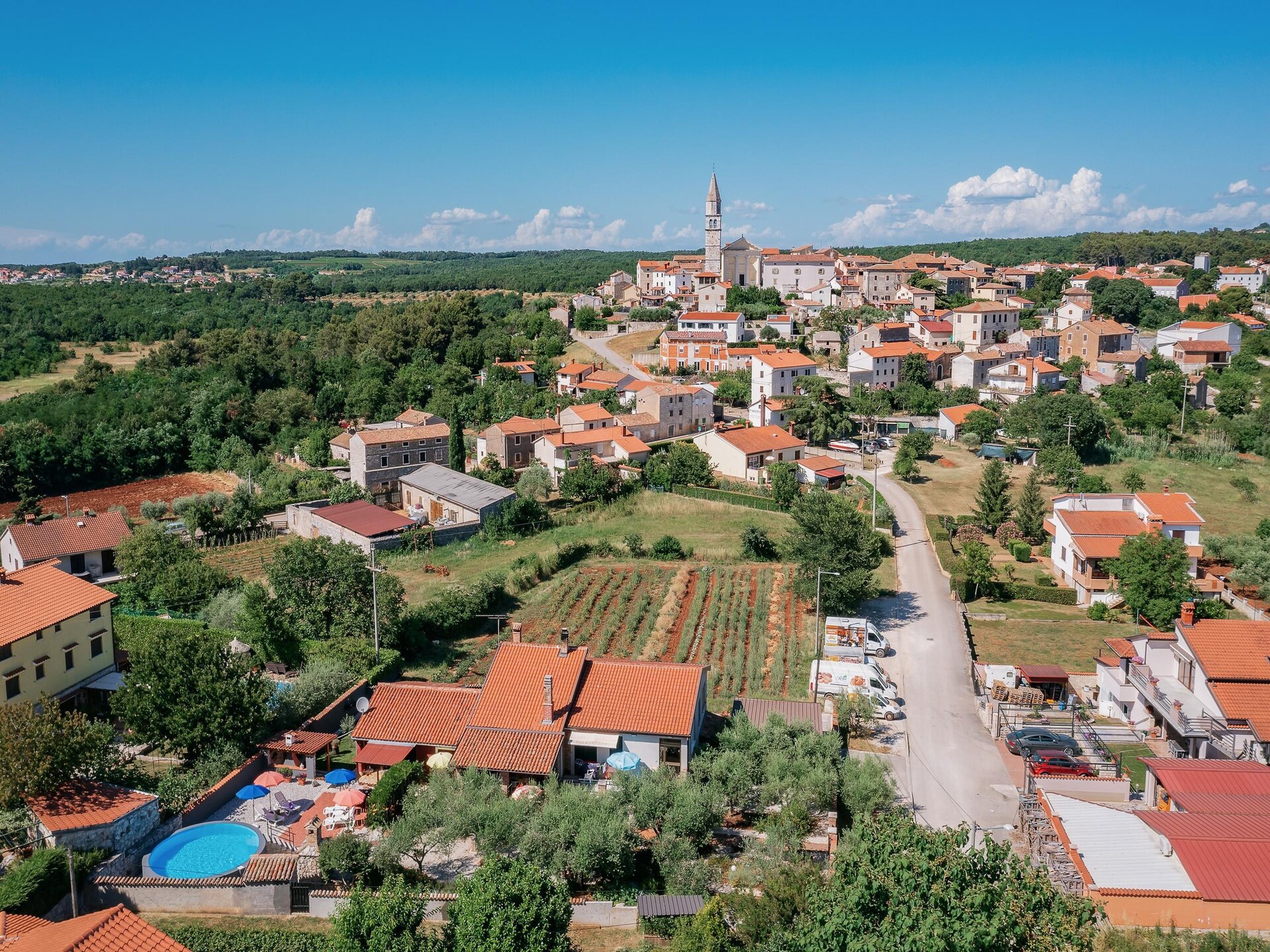 Centraal gelegen appartement in Višnjan met zwembad - foto 40