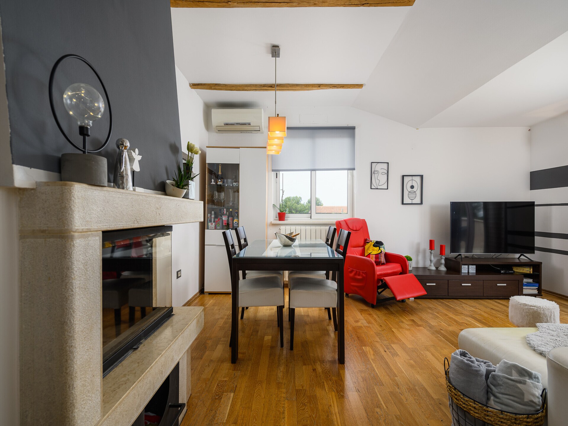 Modern appartement met tuin op 9 km van strand in Dracevac - foto 8