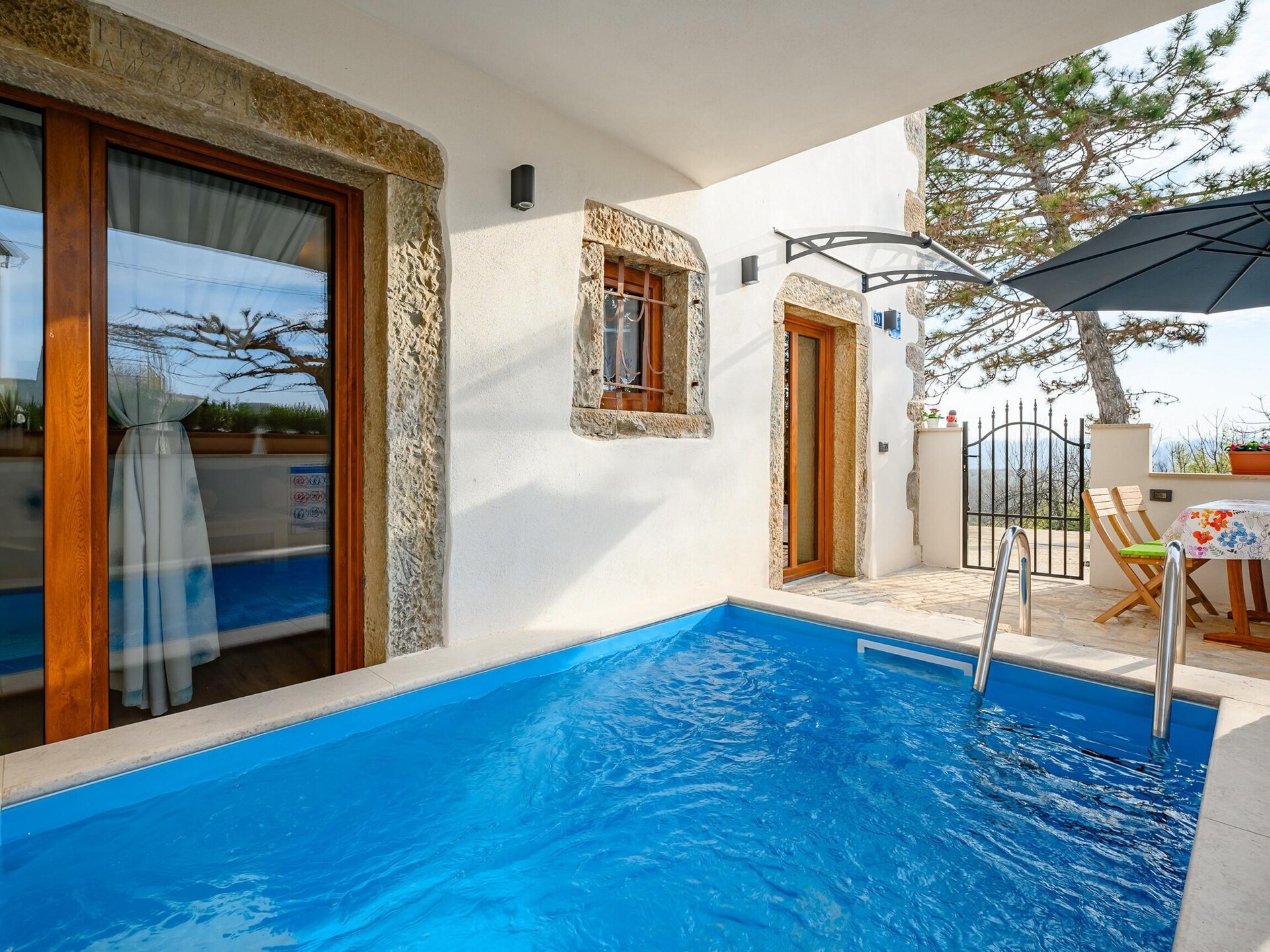 Vakantiehuis met privézwembad in Grožnjan voor 4 personen - foto 2