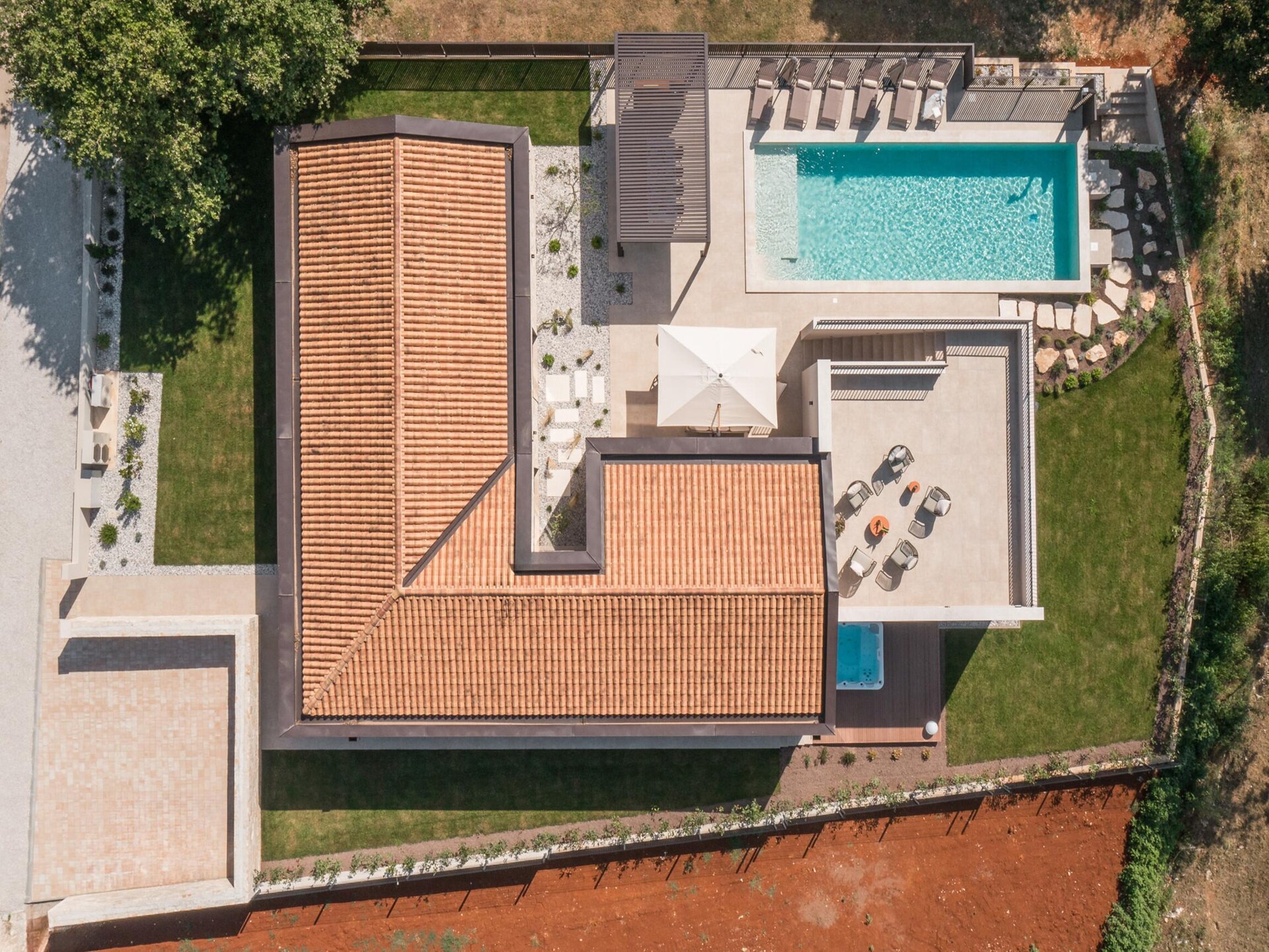 Luxe Villa Casa Maria met privézwembad en jacuzzi nabij Tar - foto 34