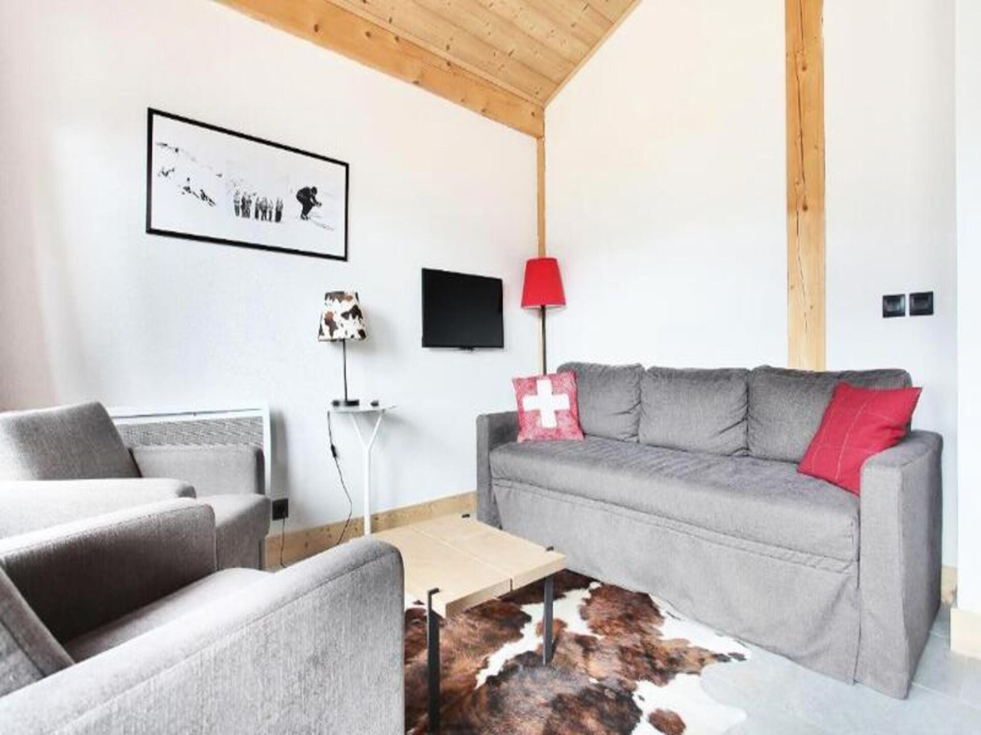 Knus appartement voor 4 personen met zwembad en spa in Châtel - foto 17