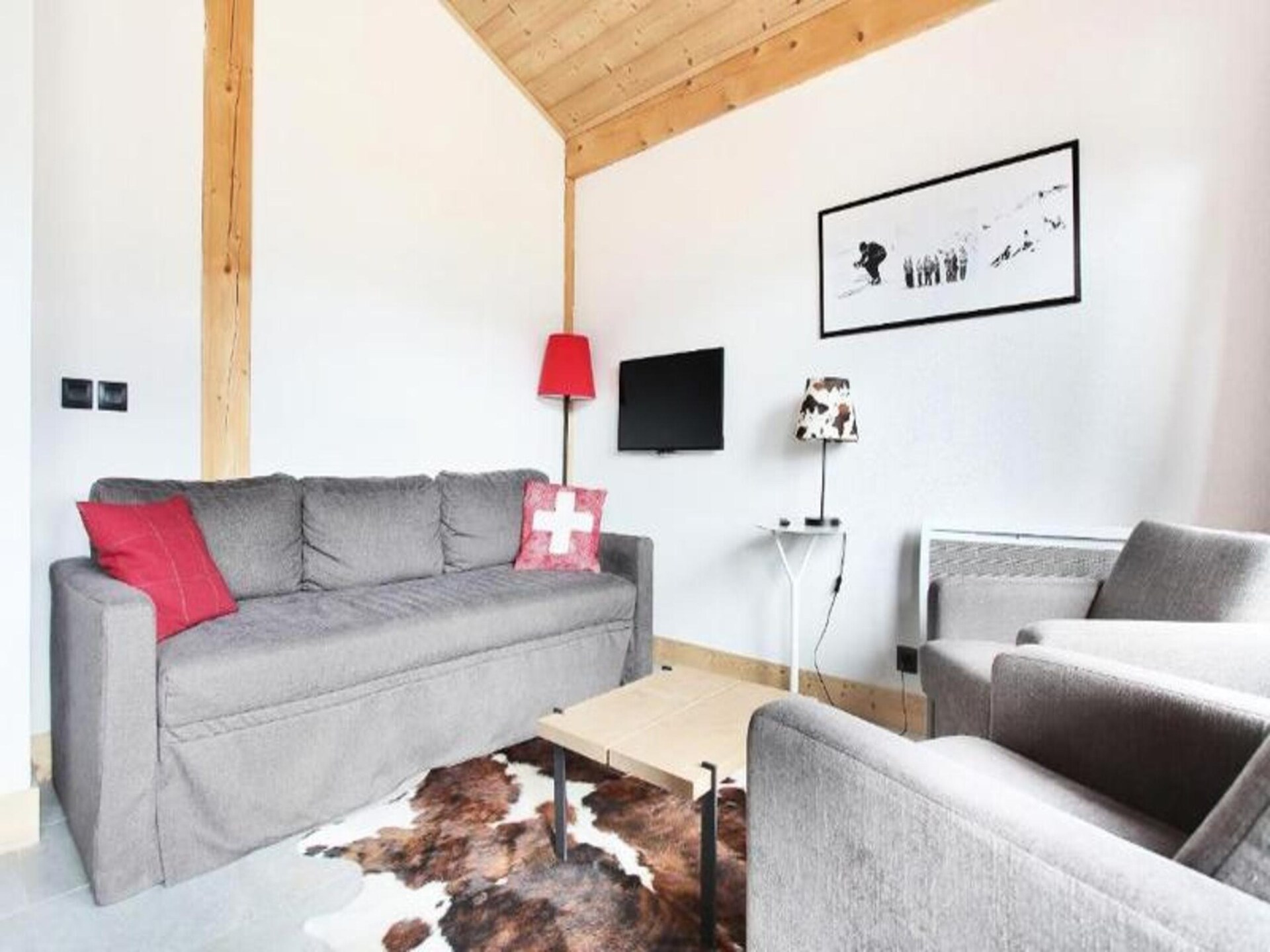 Knus appartement voor 4 personen met zwembad en spa in Châtel - foto 19
