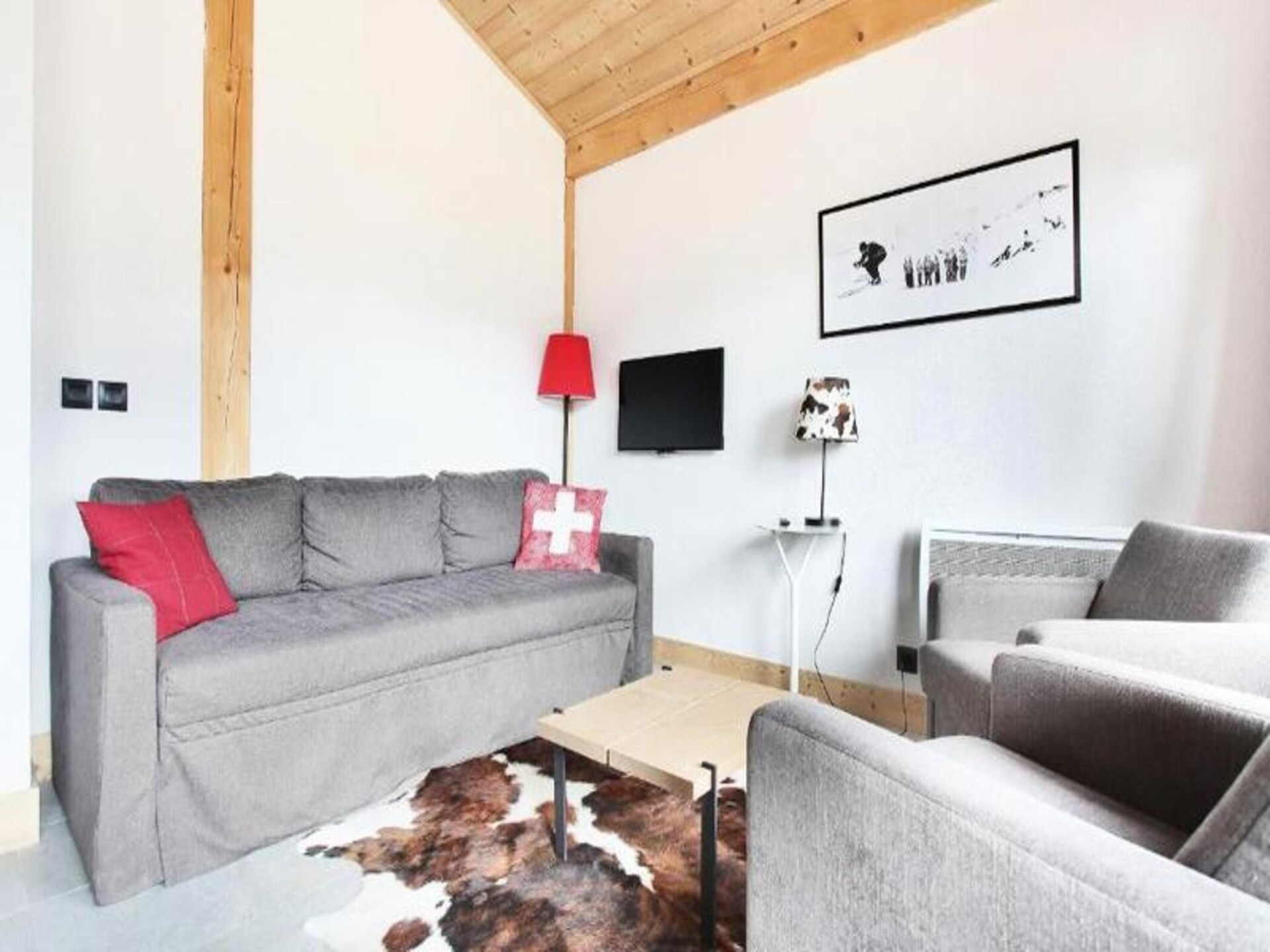 Knus appartement voor 6 personen met zwembad en spa in Châtel - foto 20