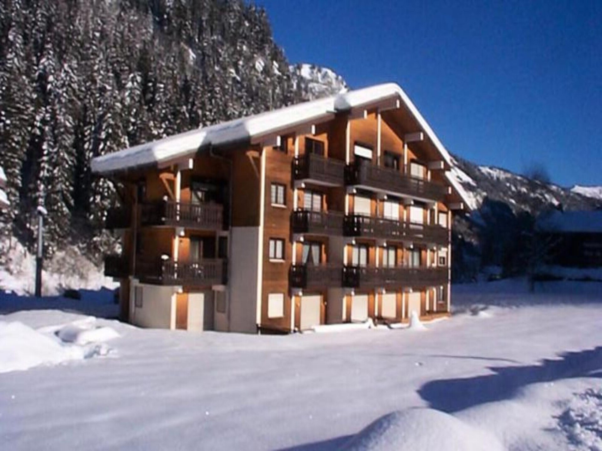 Knus appartement voor 4 personen in Châtel met terras en uitzicht op de bergen - foto 10
