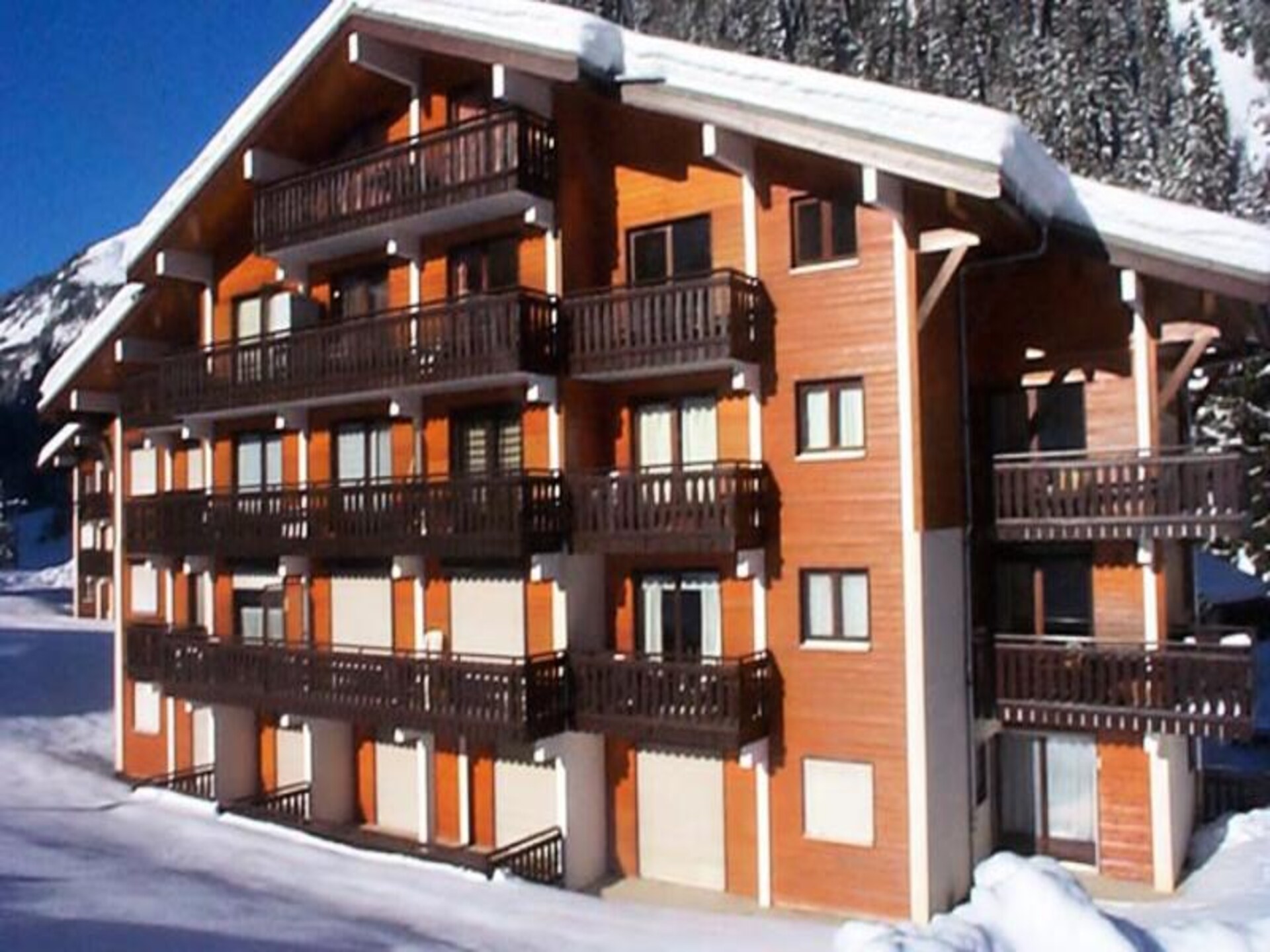 Licht 3-kamerappartement in Châtel, 900m van het centrum, 6p - foto 1