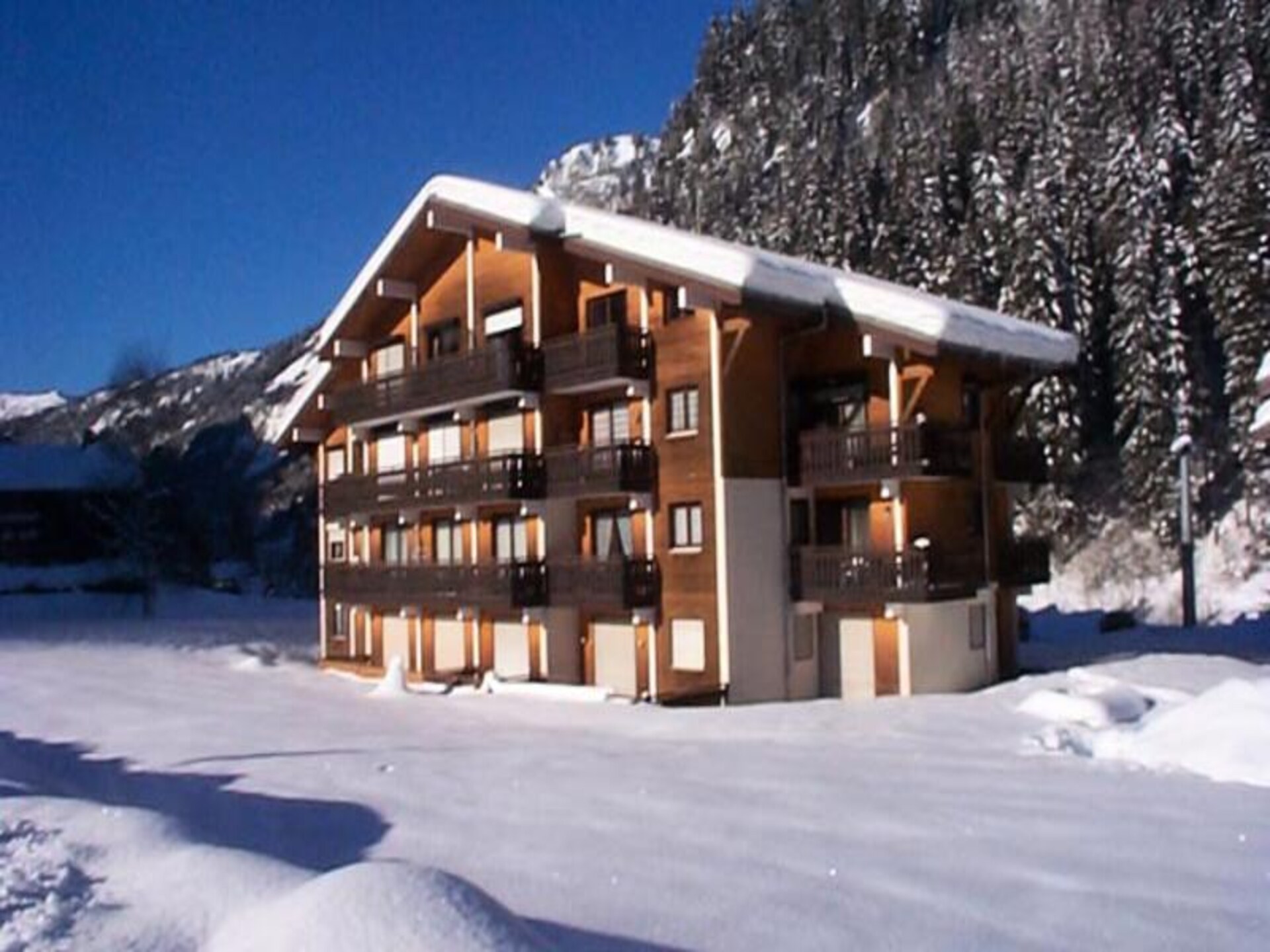 Licht 3-kamerappartement in Châtel, 900m van het centrum, 6p - foto 5