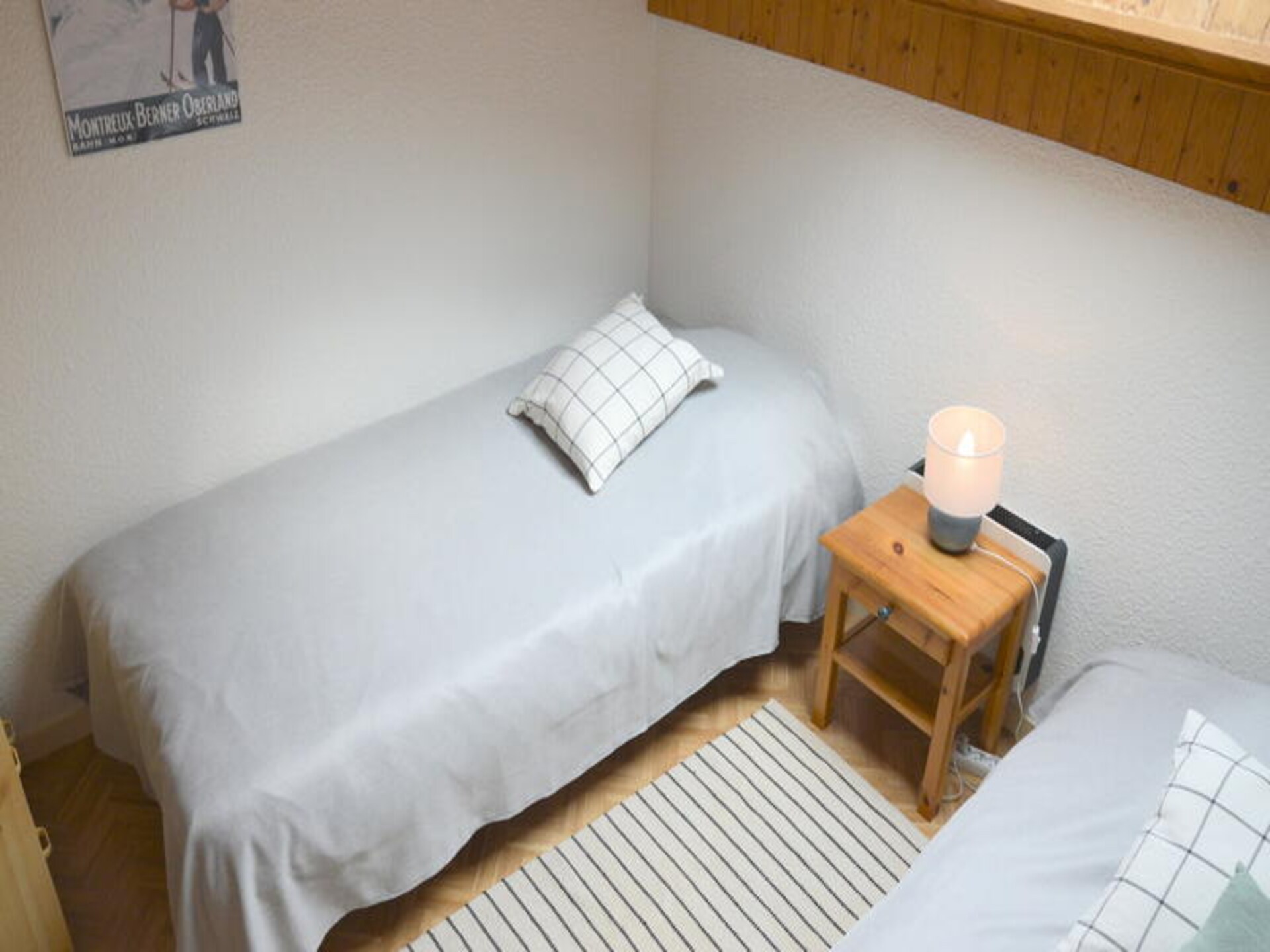 Licht 3-kamerappartement in Châtel, 900m van het centrum, 6p - foto 14