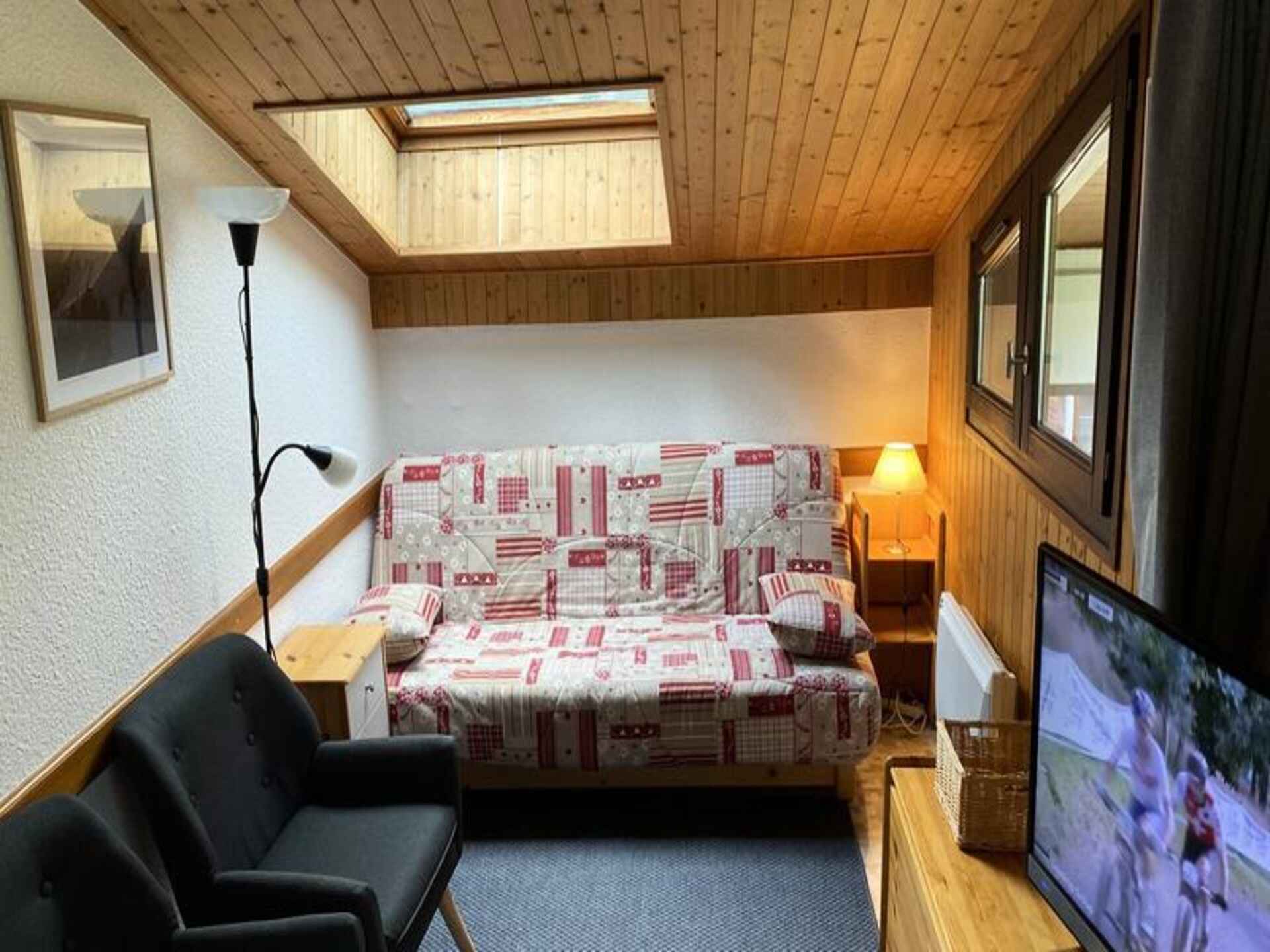 Licht 3-kamerappartement in Châtel, 900m van het centrum, 6p - foto 15