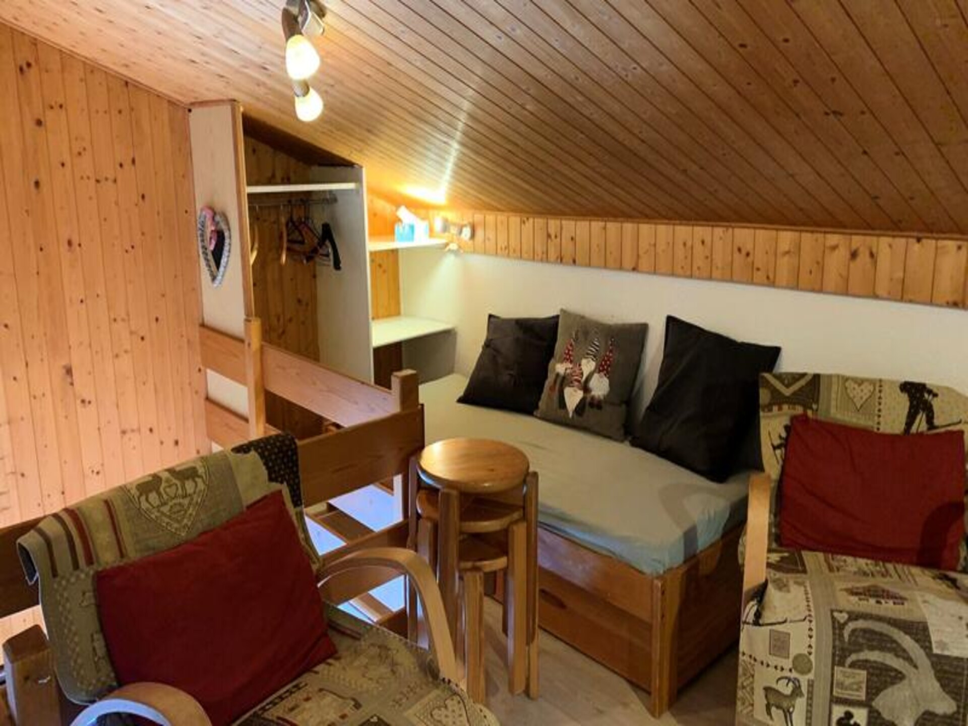 Knus appartement voor 6 in Châtel, vlakbij skibus en Linga - foto 12