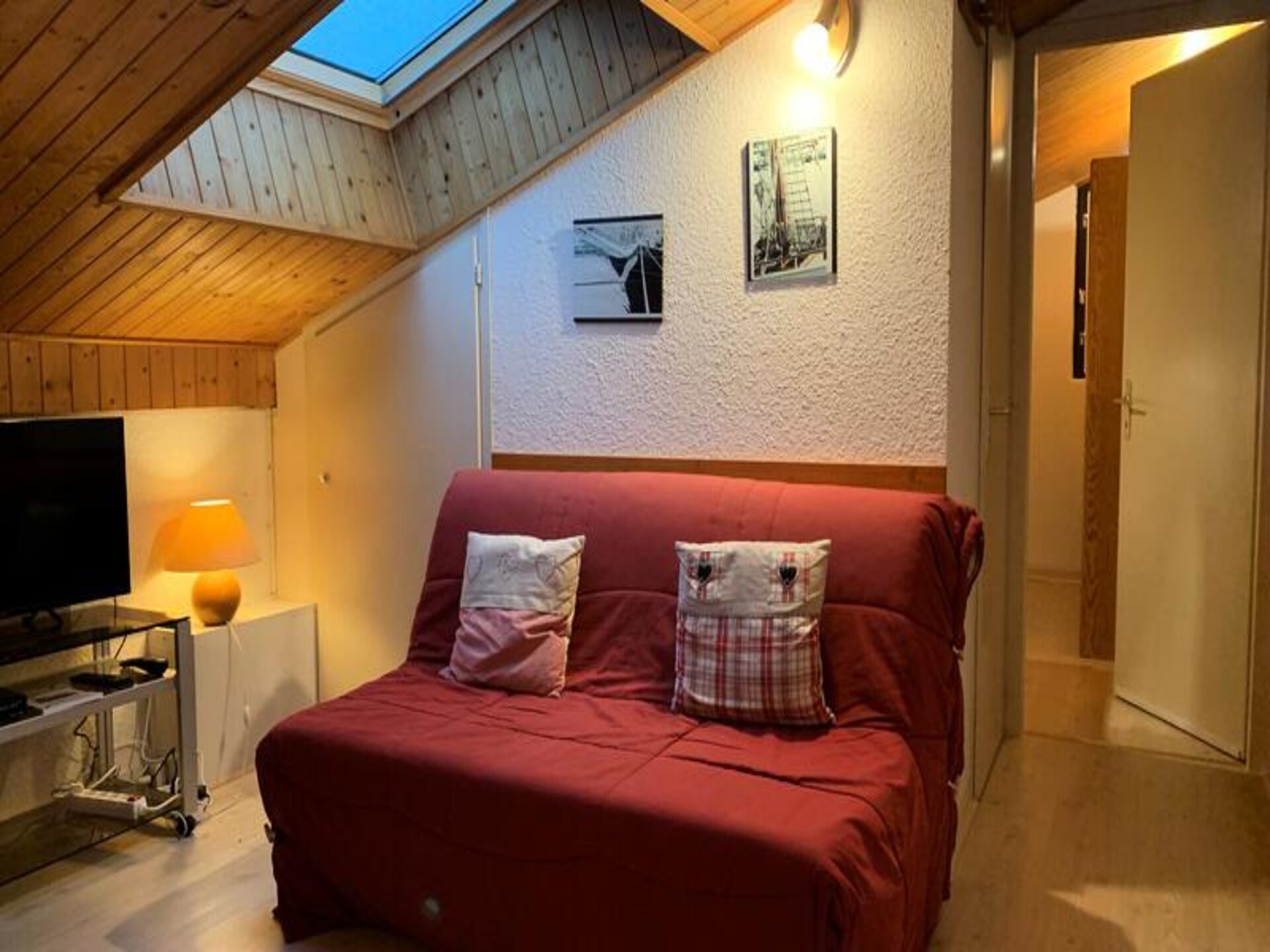 Knus appartement voor 6 in Châtel, vlakbij skibus en Linga - foto 14