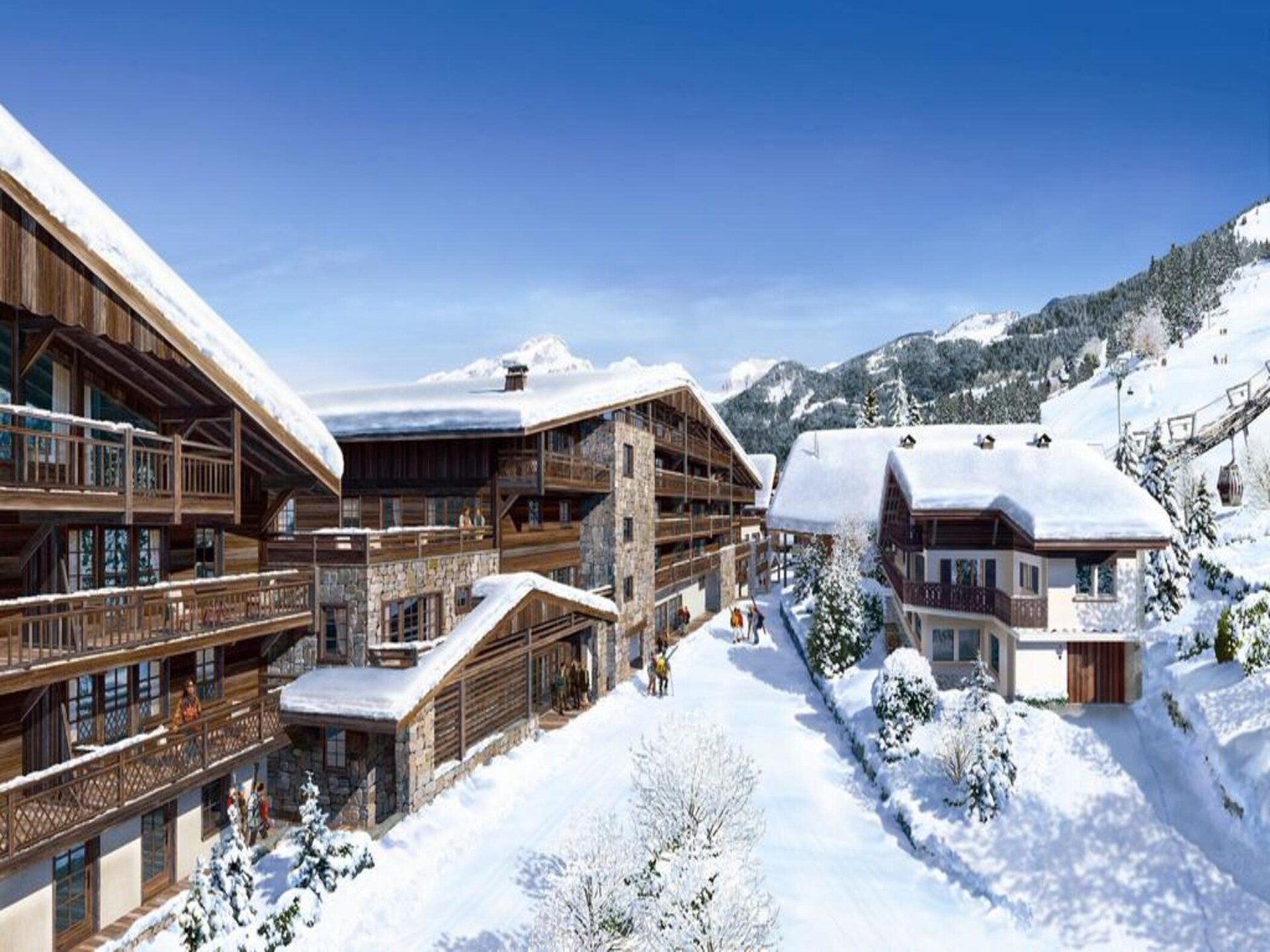 Knus appartement op 200m van de Linga-cabine in Châtel - foto 6