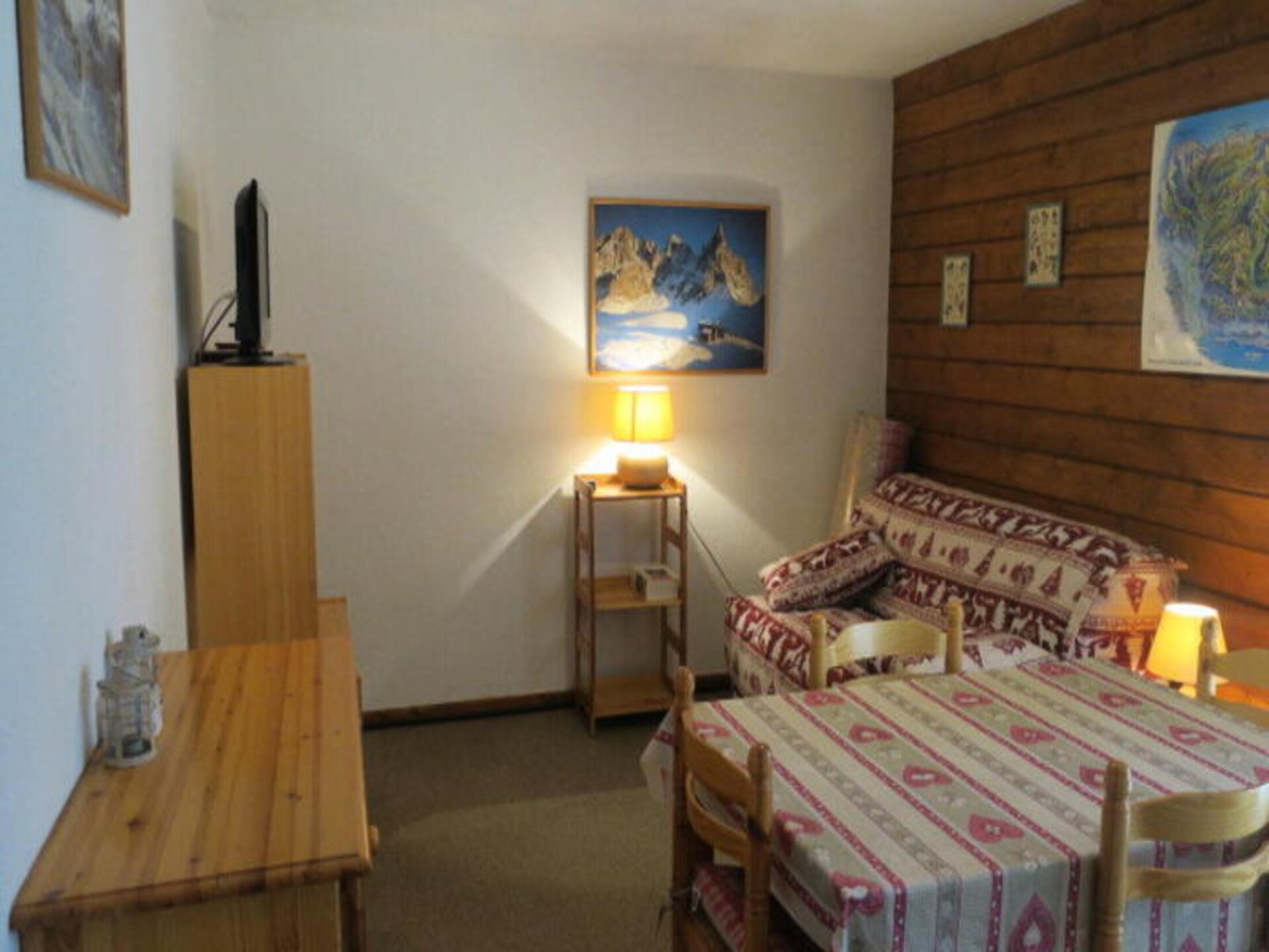 Knusse studio aan voet van Mont Blanc met privéterras in Combloux - foto 19