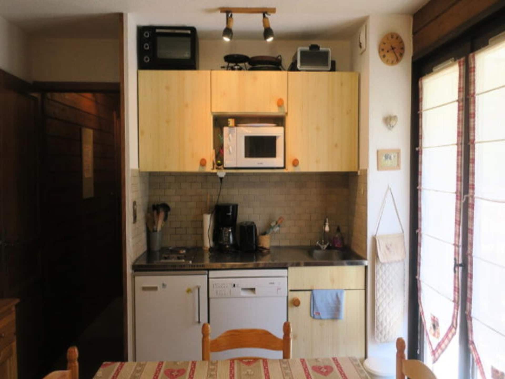 Knusse studio aan voet van Mont Blanc met privéterras in Combloux - foto 21