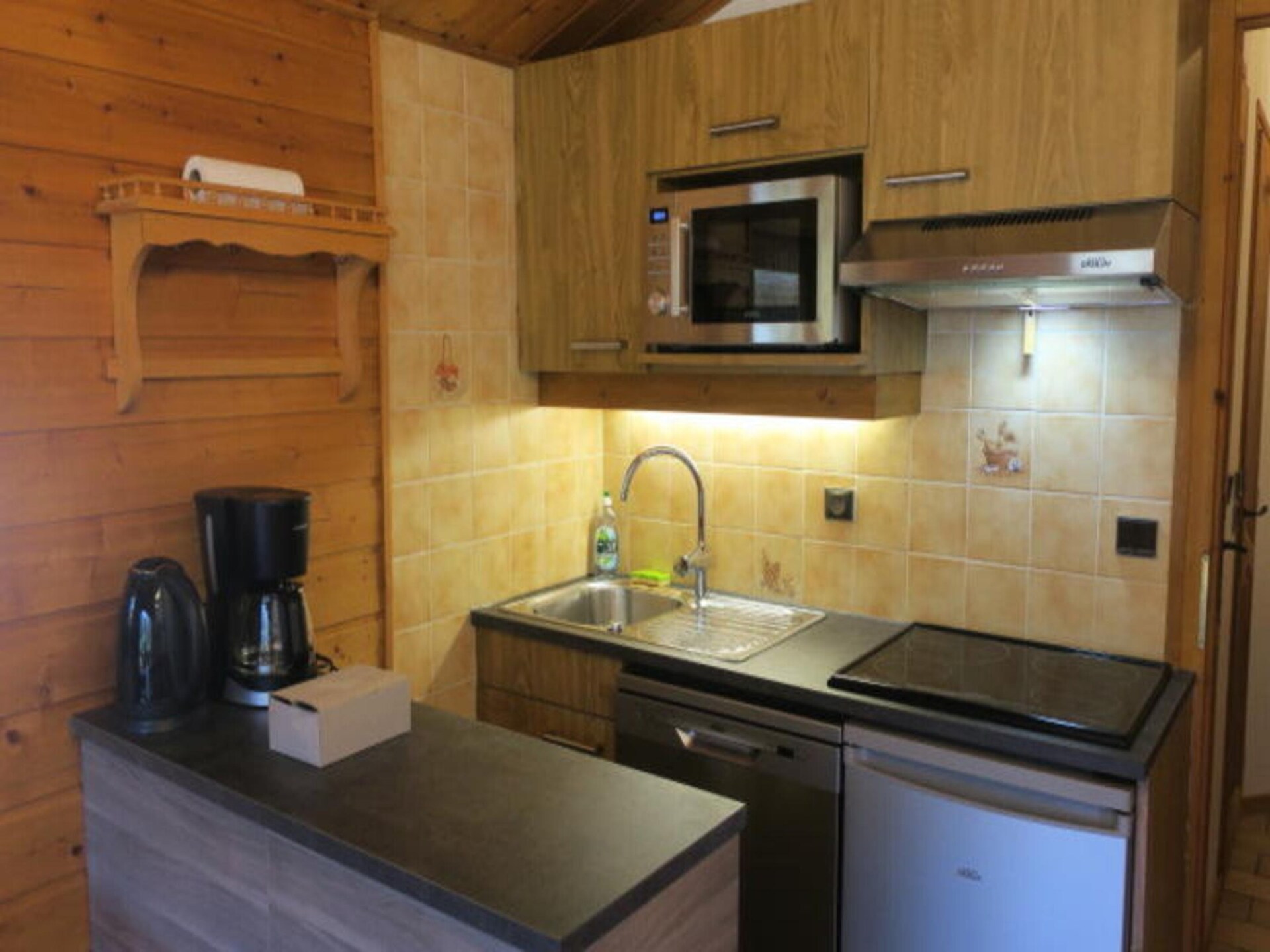 Appartement Résidence Les Perthuis in Châtel, 300m van Linga-kabelbaan - foto 14