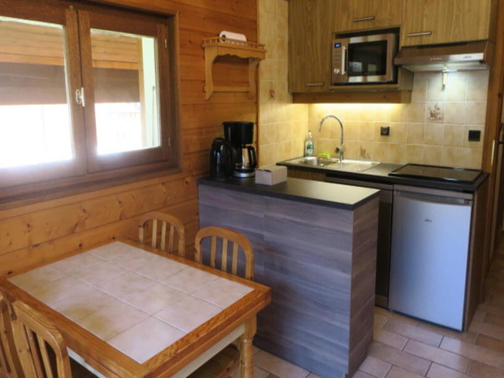 Appartement Résidence Les Perthuis in Châtel, 300m van Linga-kabelbaan - foto 15