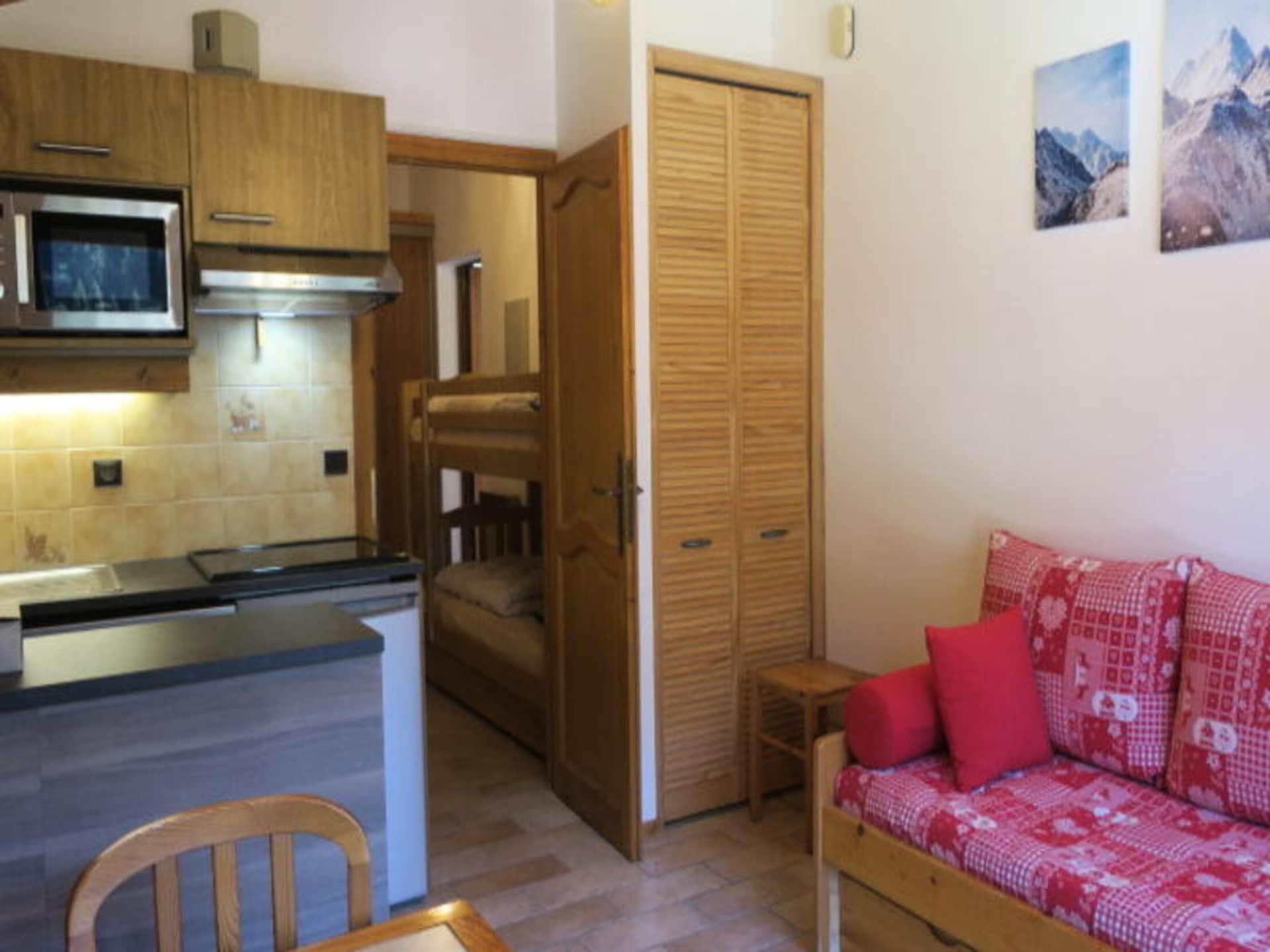 Appartement Résidence Les Perthuis in Châtel, 300m van Linga-kabelbaan - foto 20