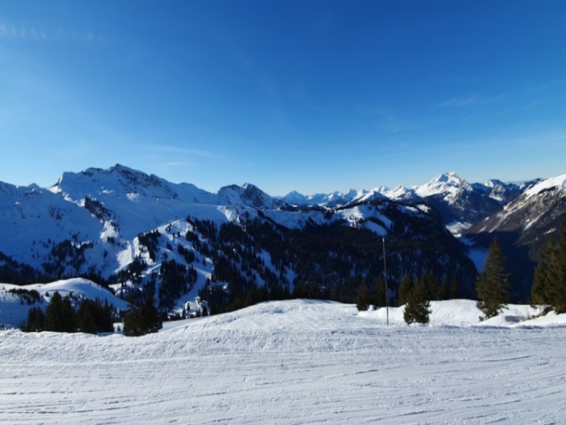 Appartement Résidence Les Perthuis in Châtel, 300m van Linga-kabelbaan - foto 28