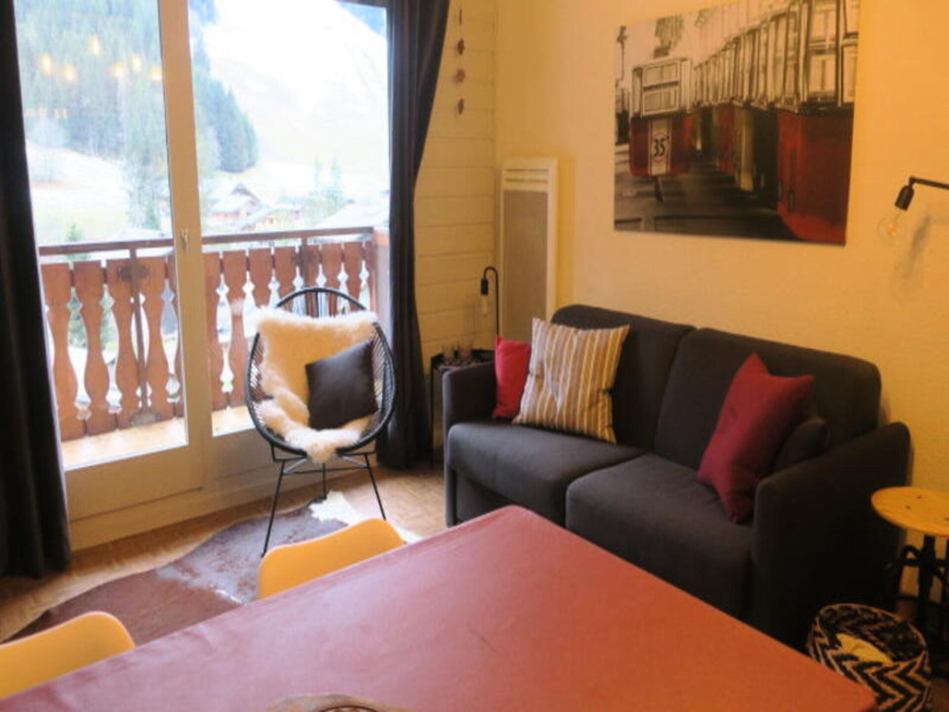 Knus appartement op 300m van de Linga-kabelbaan met zuidbalkon - foto 8