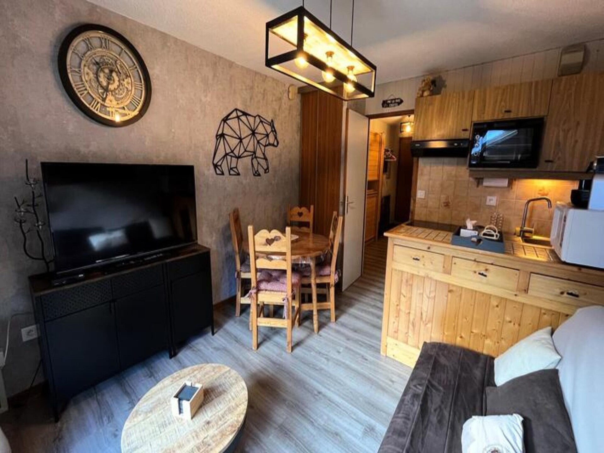Knus appartement op 300m van de Linga-kabelbaan met zuidterras - foto 5