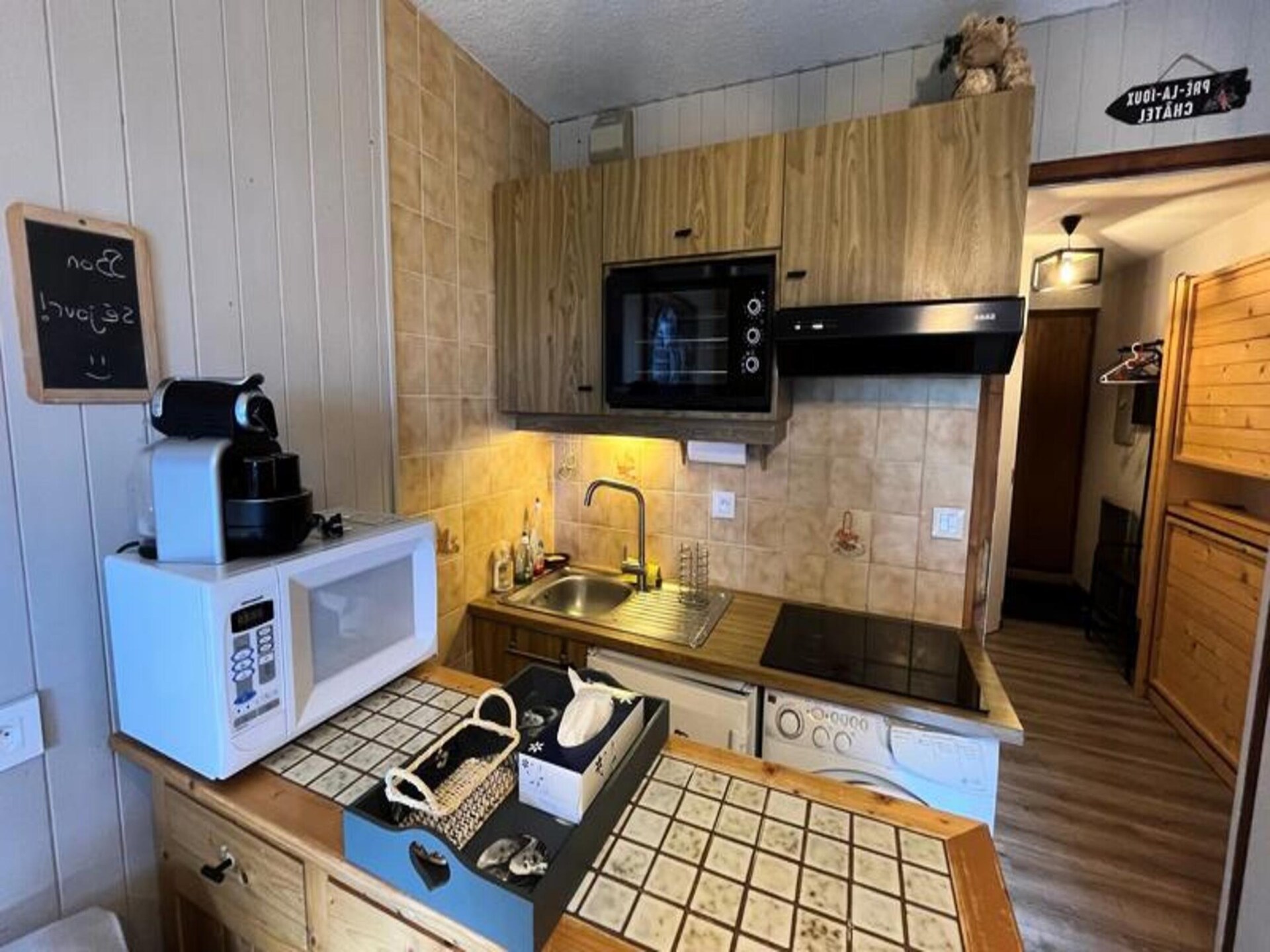 Knus appartement op 300m van de Linga-kabelbaan met zuidterras - foto 19