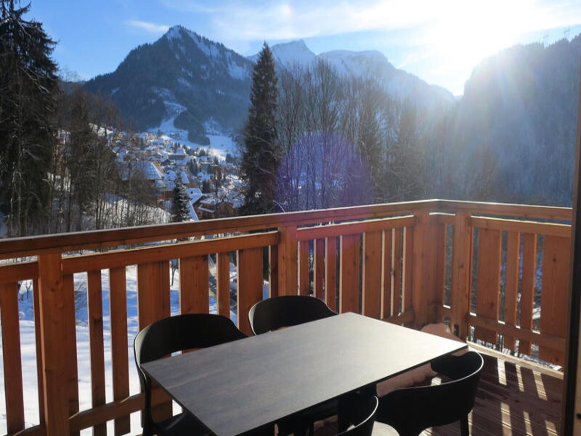 Zonnig 3-sterren appartement op de 4e verdieping met balkon en uitzicht op de bergen in Châtel - foto 11