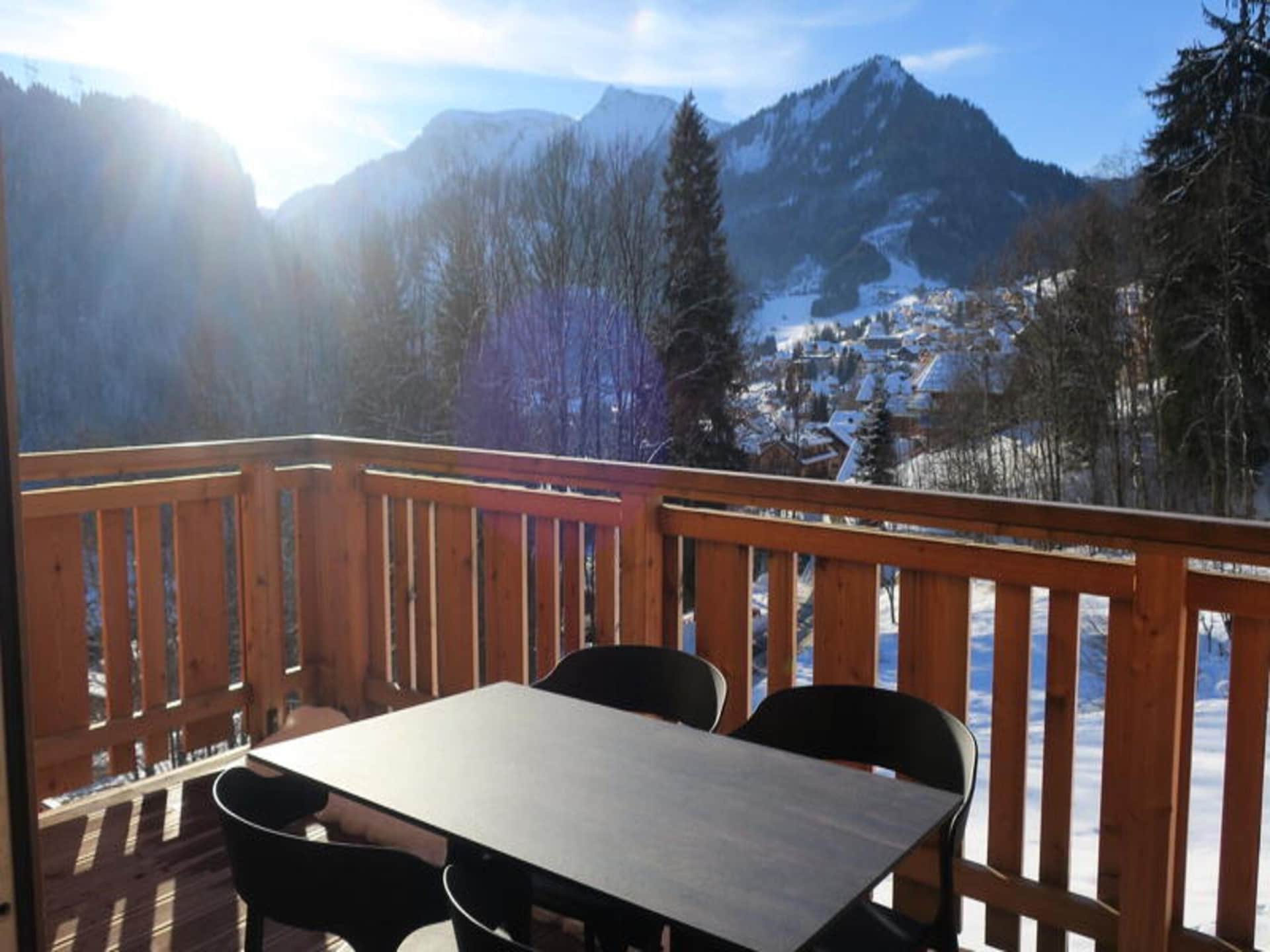Zonnig 3-sterren appartement op de 4e verdieping met balkon en uitzicht op de bergen in Châtel - foto 7