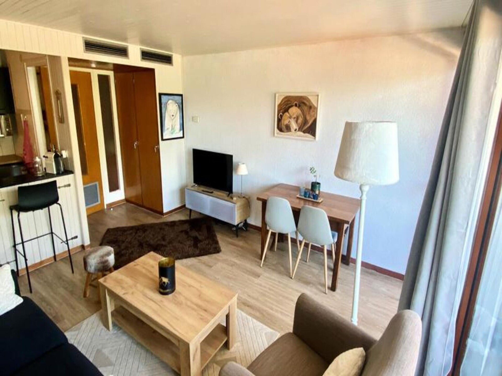 Studio 32m² aan voet Super Châtel-lift in hartje Châtel - foto 6