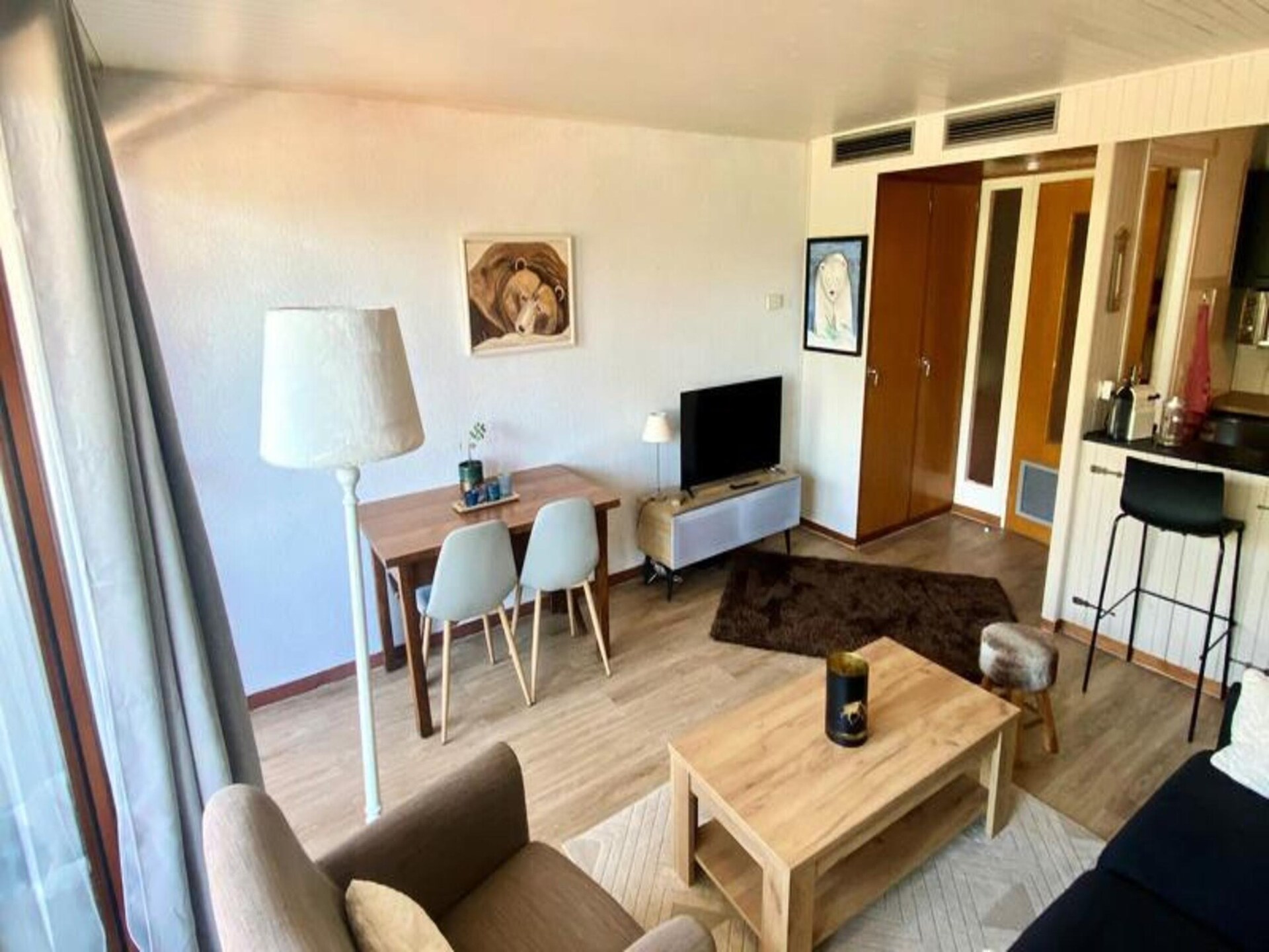 Studio 32m² aan voet Super Châtel-lift in hartje Châtel - foto 15