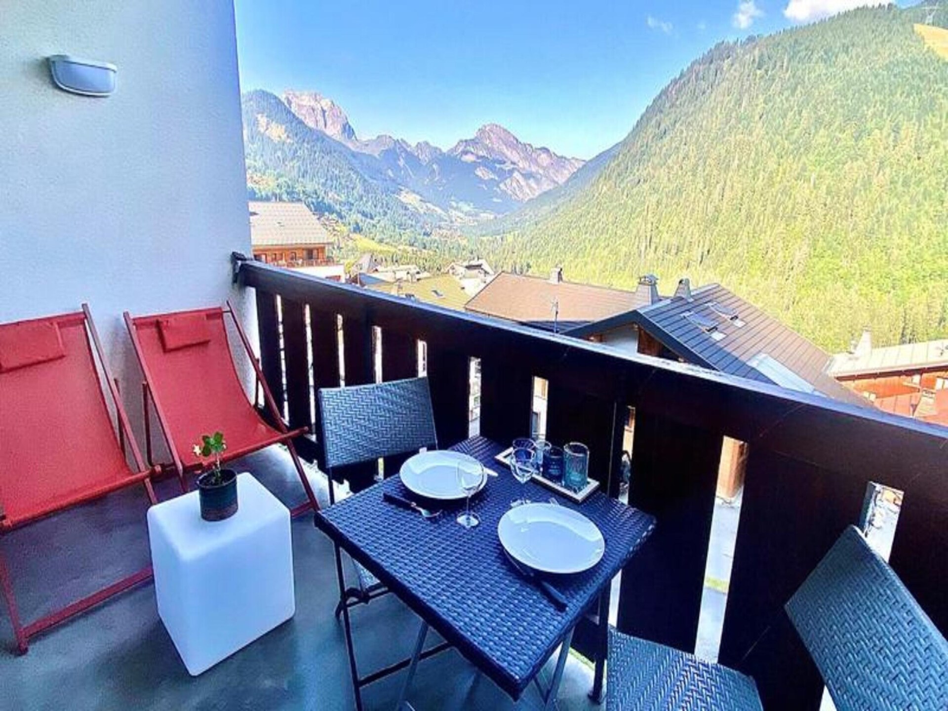 Studio 32m² aan voet Super Châtel-lift in hartje Châtel - foto 20