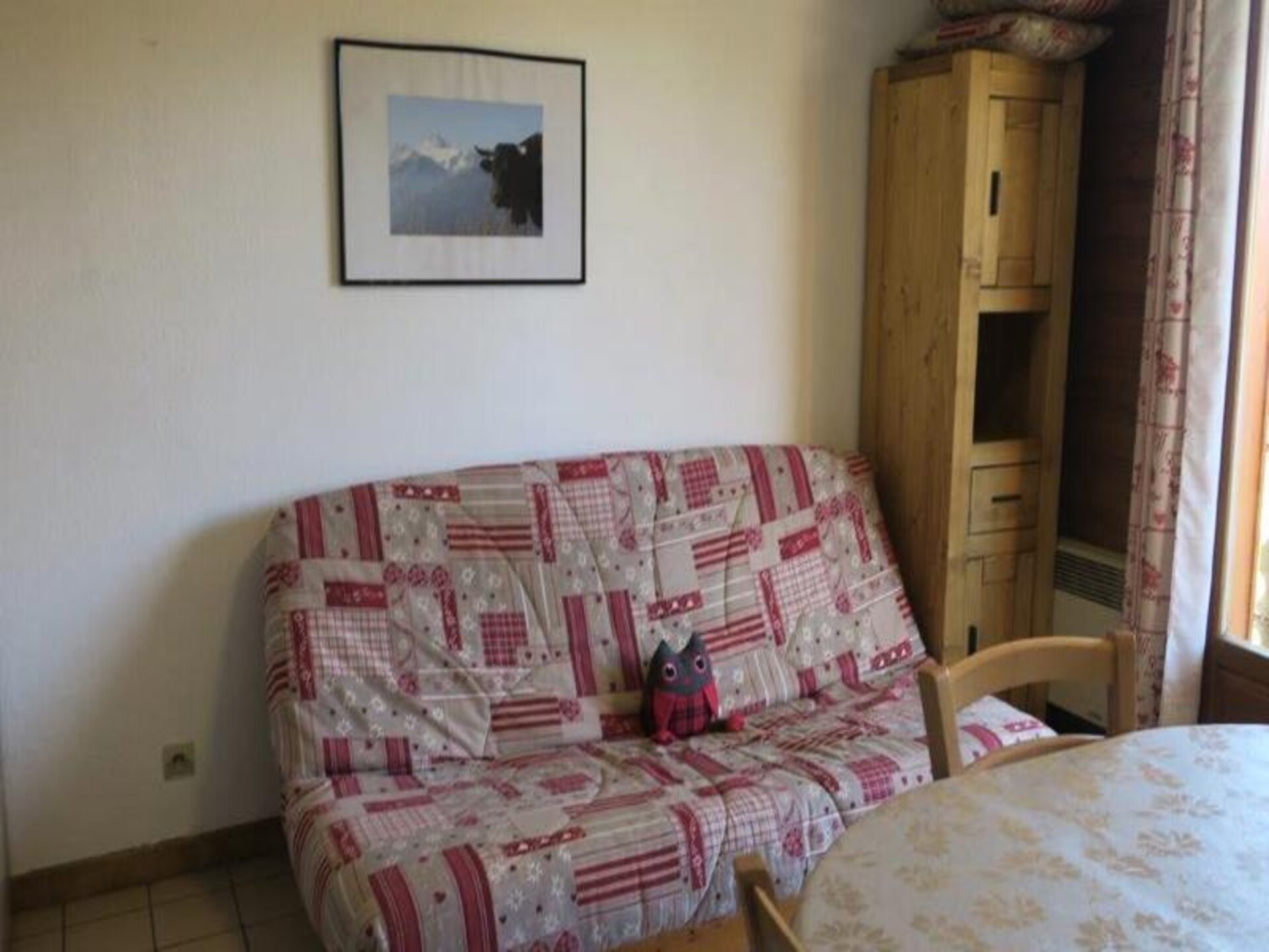 Knus appartement op de begane grond met balkon, 300m van centrum Châtel - foto 8