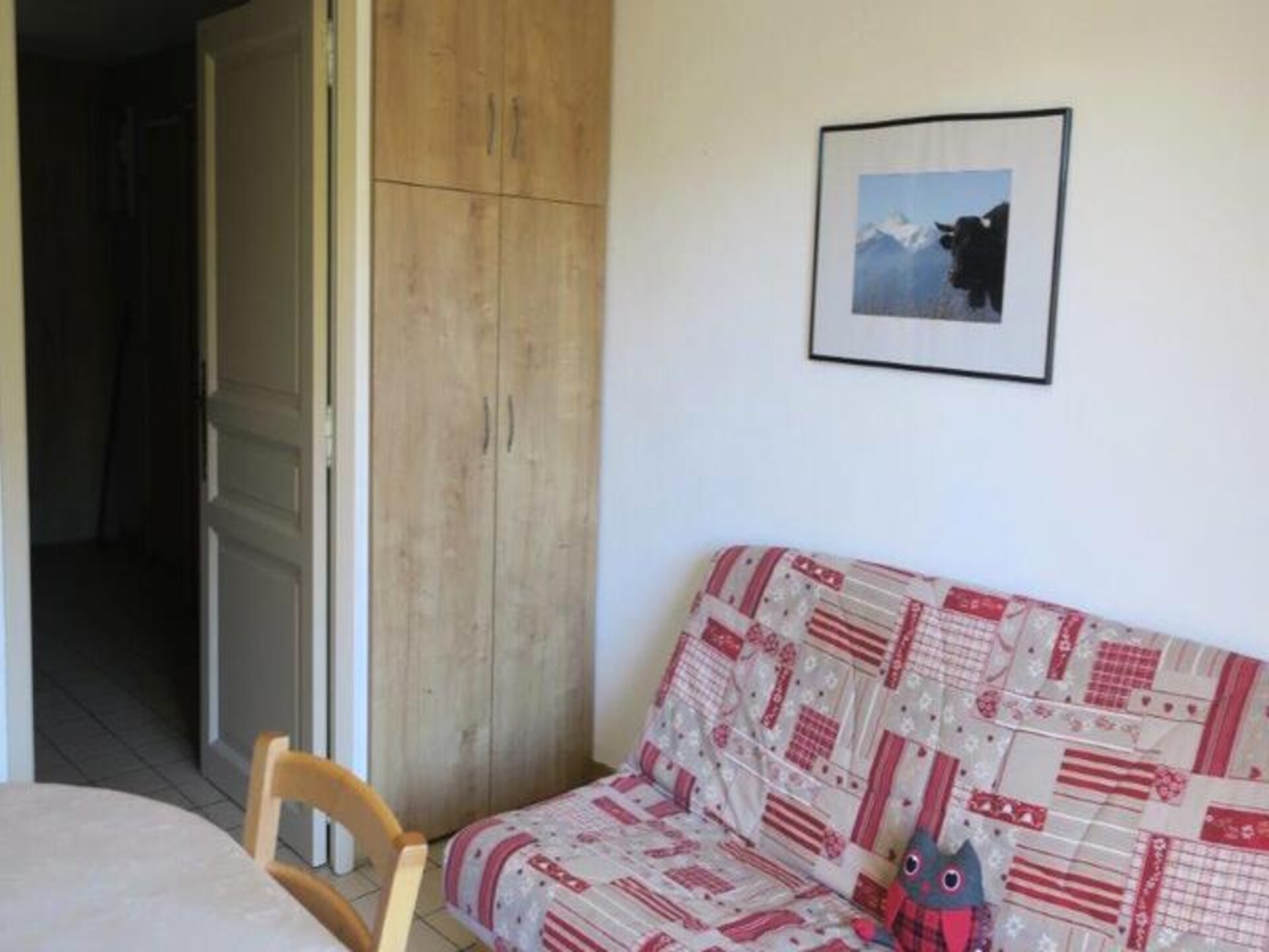 Knus appartement op de begane grond met balkon, 300m van centrum Châtel - foto 9