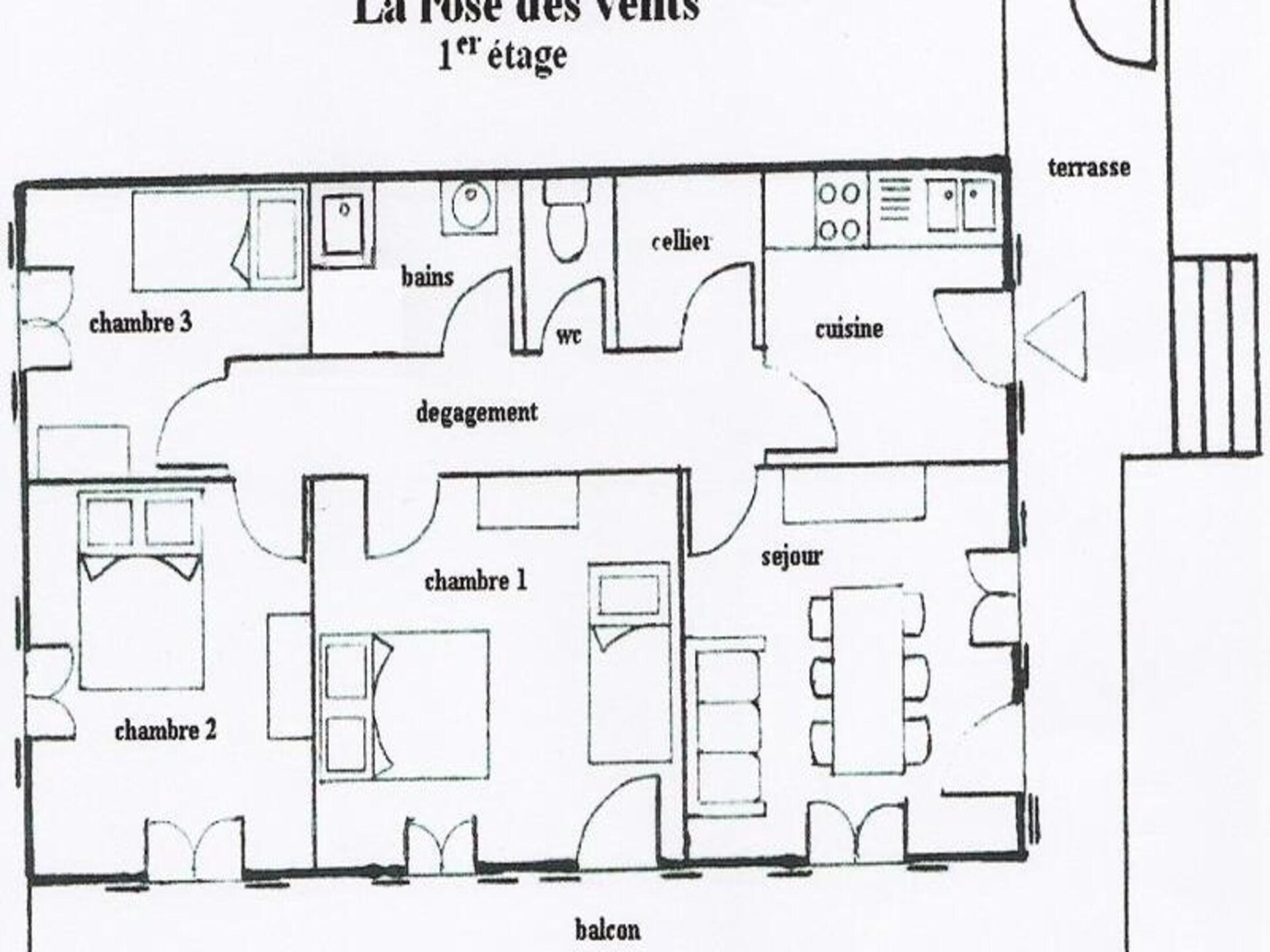 Zonnig 7-persoons appartement met terras, vlakbij de Barbossine skilift - foto 12