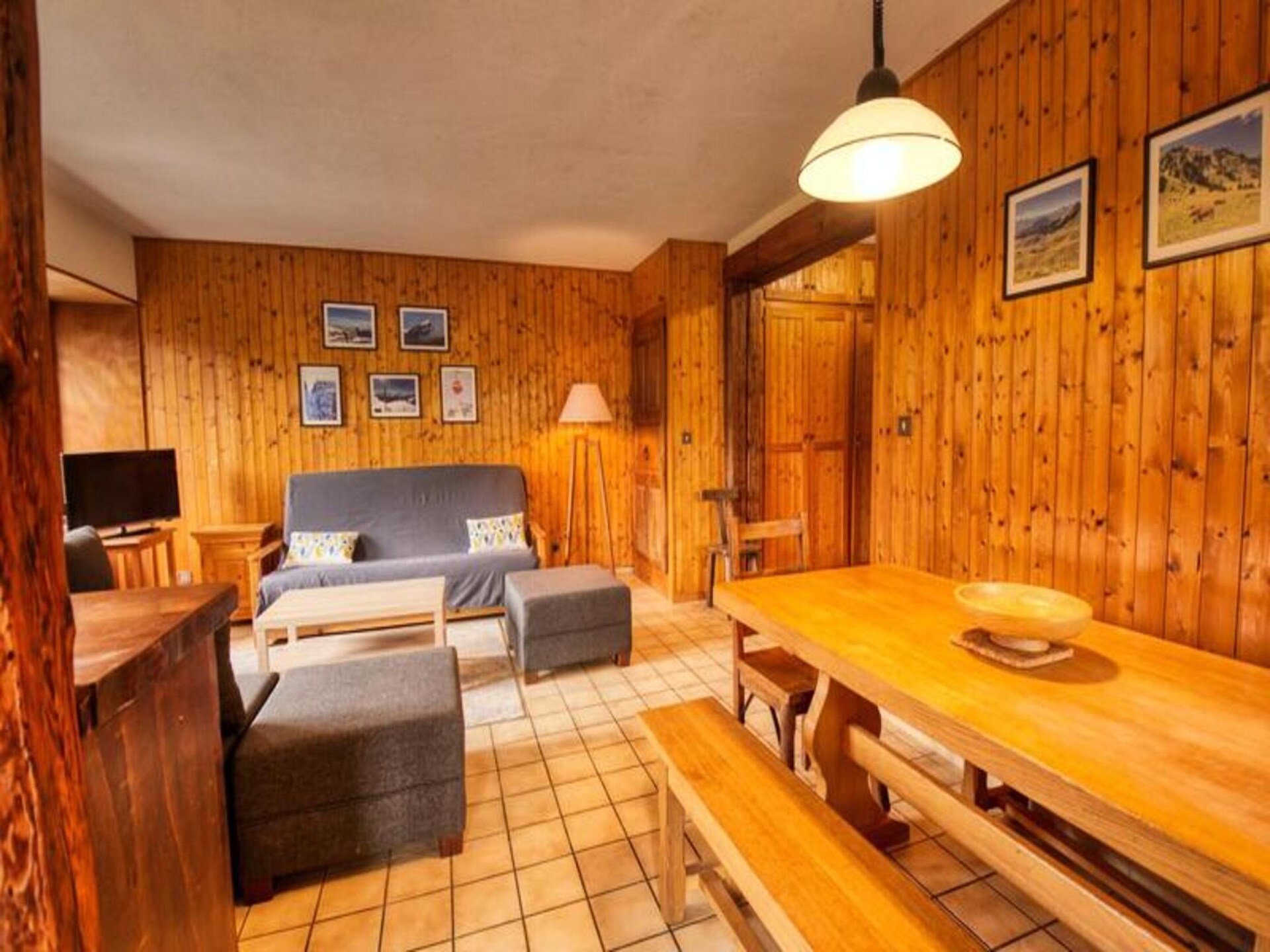 Rustiek appartement vlakbij de Vercland-kabelbaan in Samoëns - foto 15