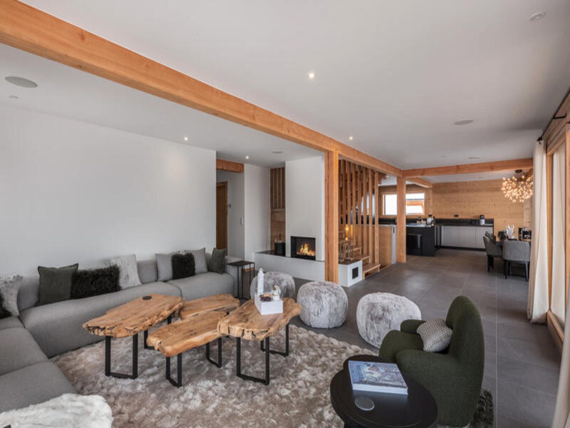 Luxe chalet Combloux: 12p, wellness, ski-in/ski-out, Mont Blanc-uitzicht - foto 18