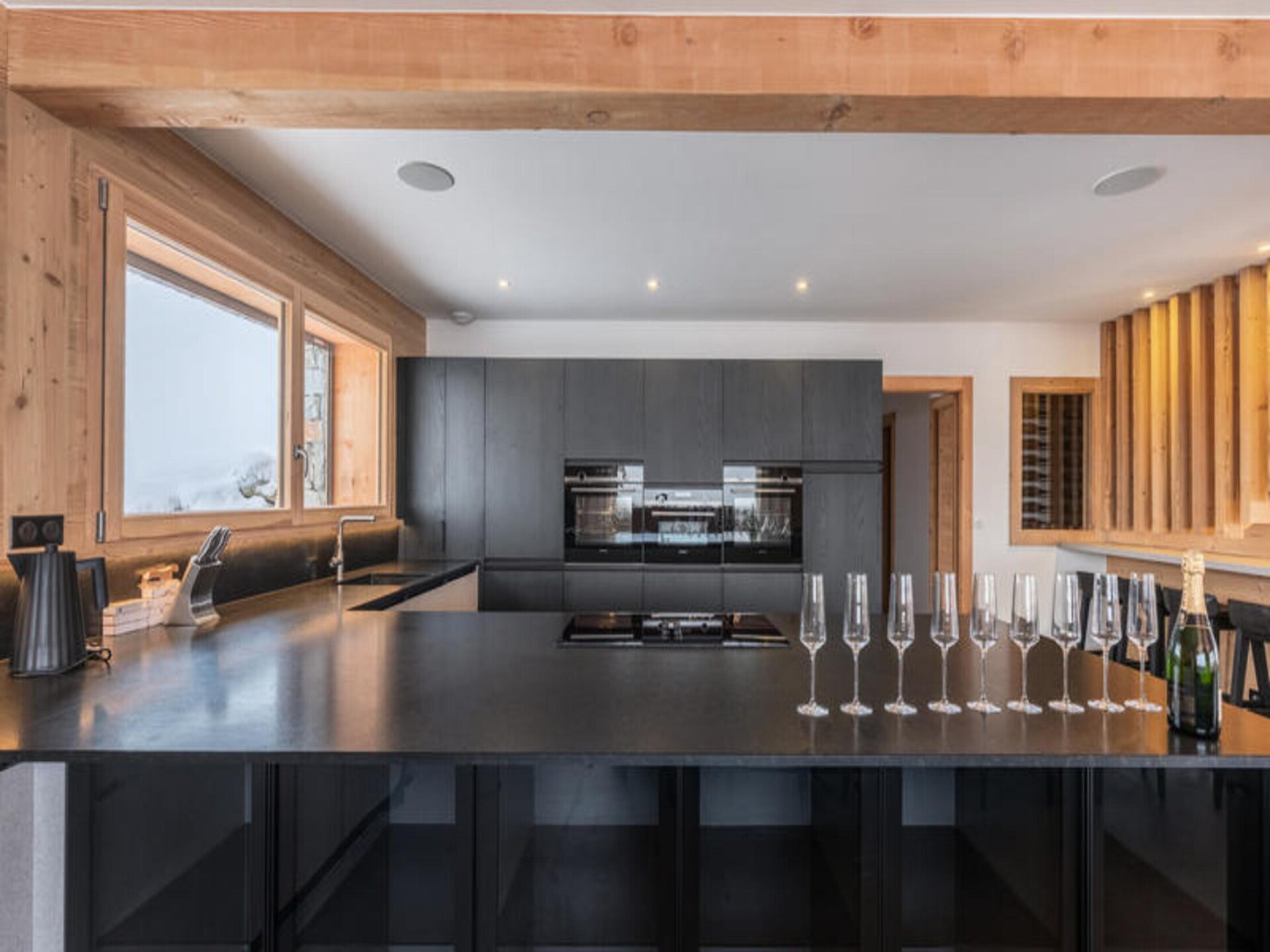 Luxe chalet Combloux: 12p, wellness, ski-in/ski-out, Mont Blanc-uitzicht - foto 14