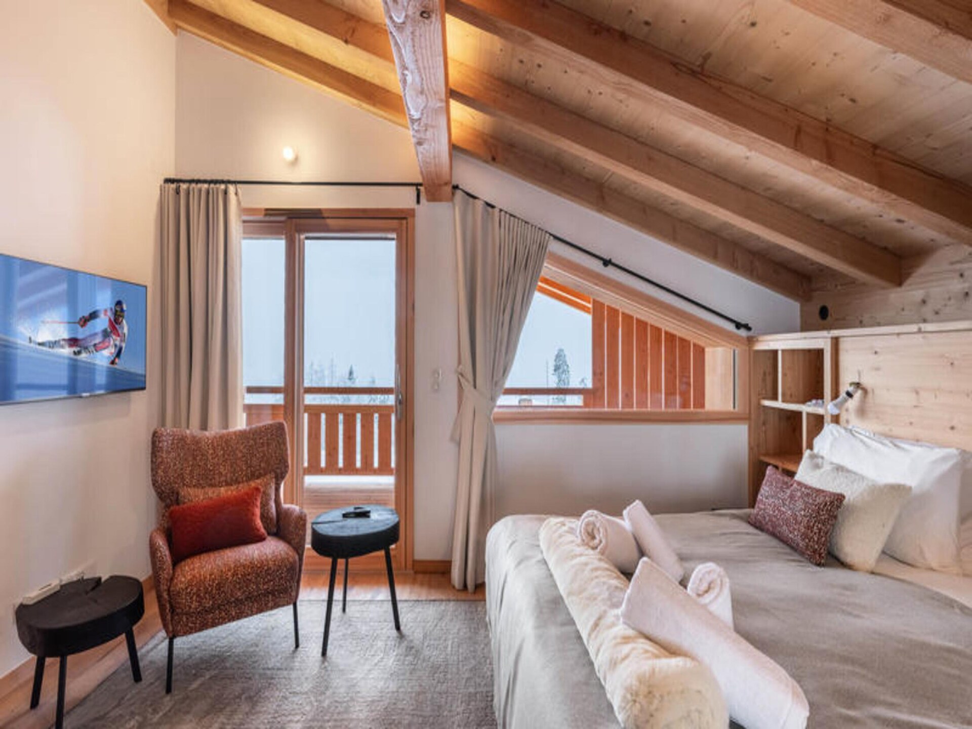 Luxe chalet Combloux: 12p, wellness, ski-in/ski-out, Mont Blanc-uitzicht - foto 25