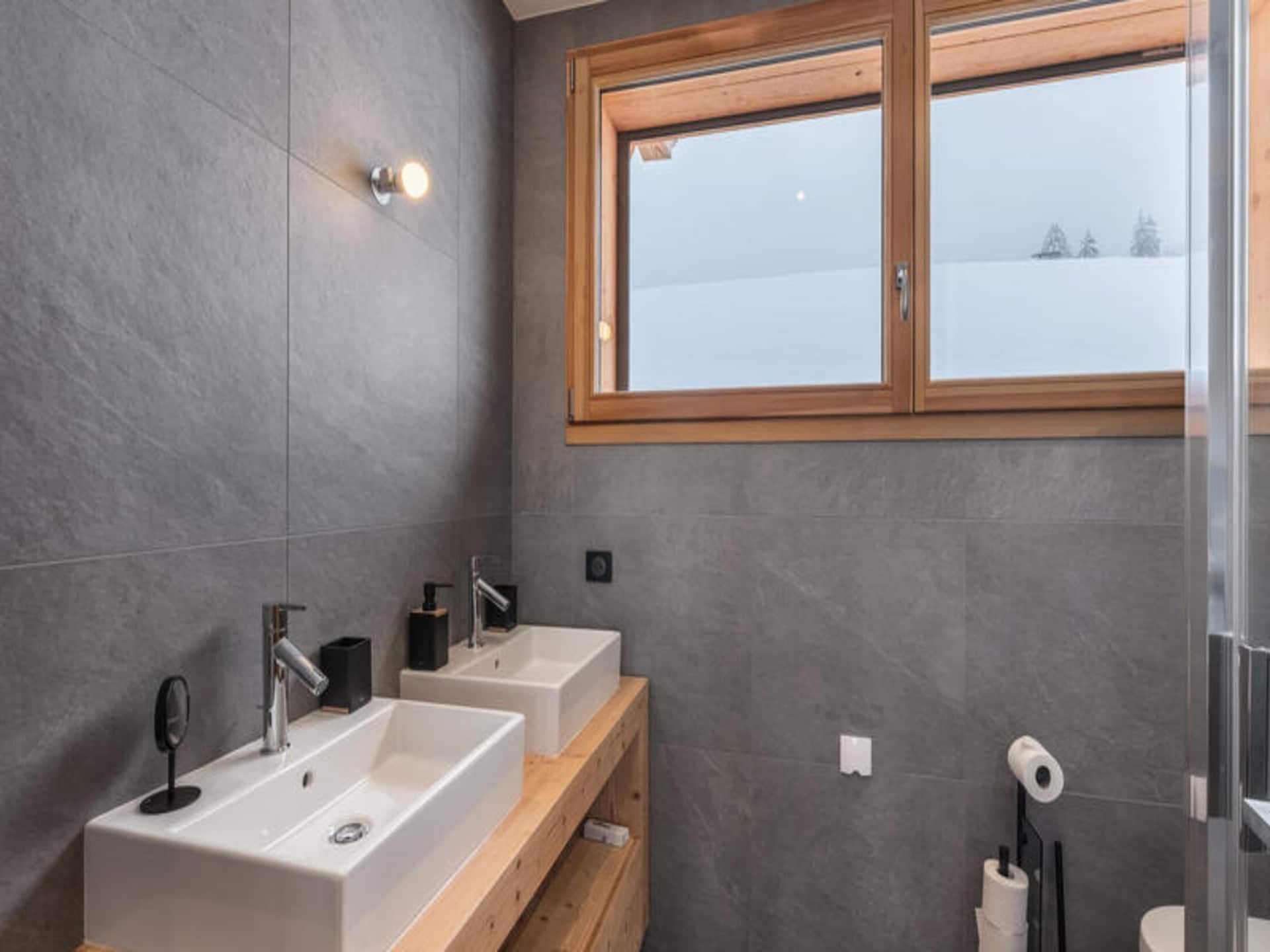 Luxe chalet Combloux: 12p, wellness, ski-in/ski-out, Mont Blanc-uitzicht - foto 32