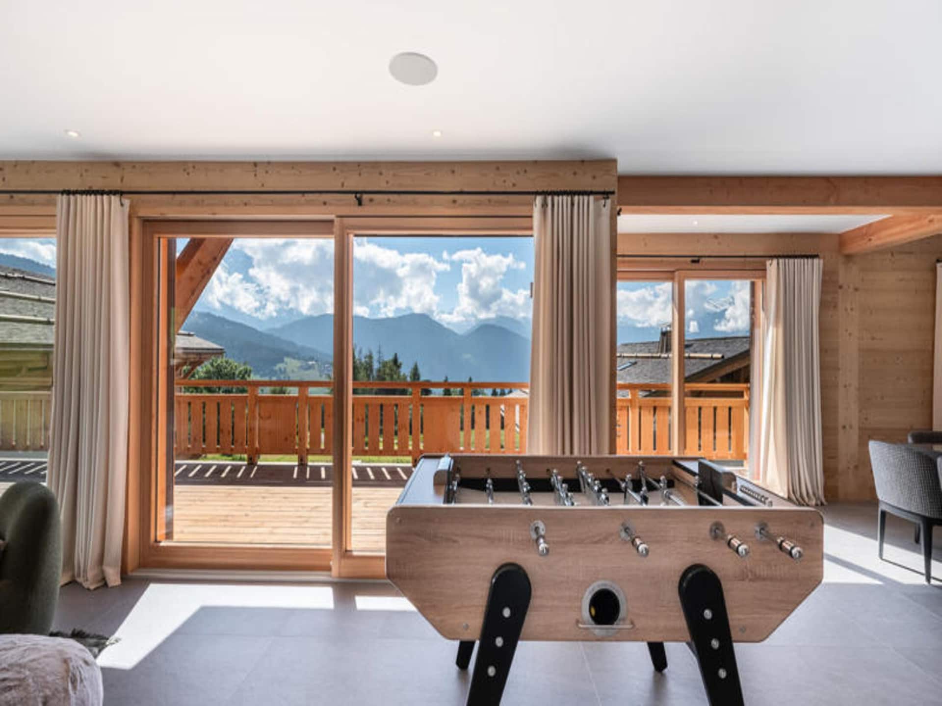 Luxe chalet Combloux: 12p, wellness, ski-in/ski-out, Mont Blanc-uitzicht - foto 2