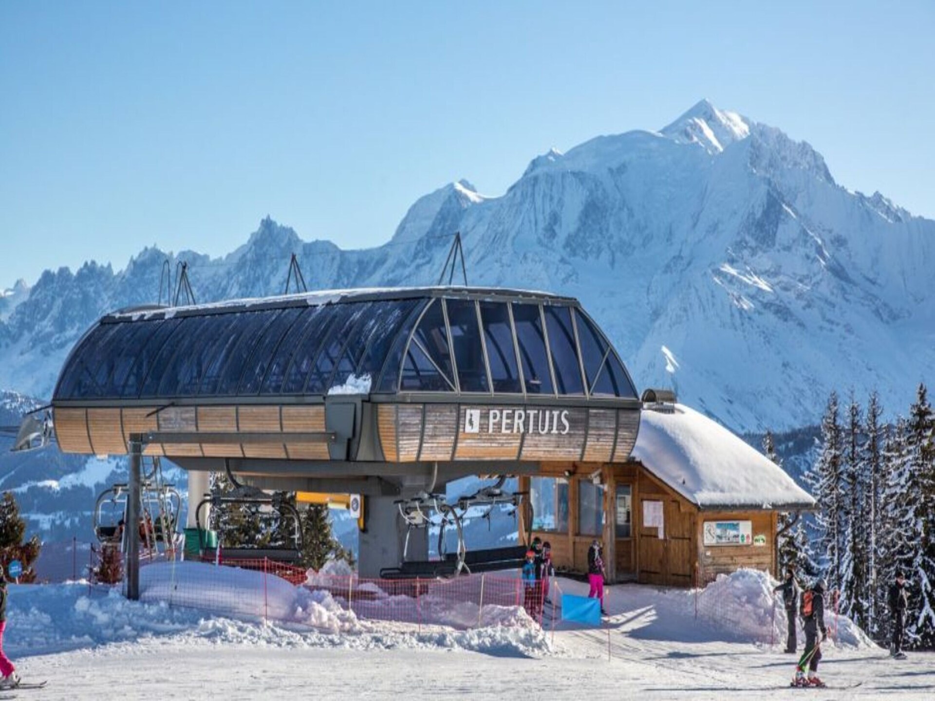 Luxe chalet Combloux: 12p, wellness, ski-in/ski-out, Mont Blanc-uitzicht - foto 35