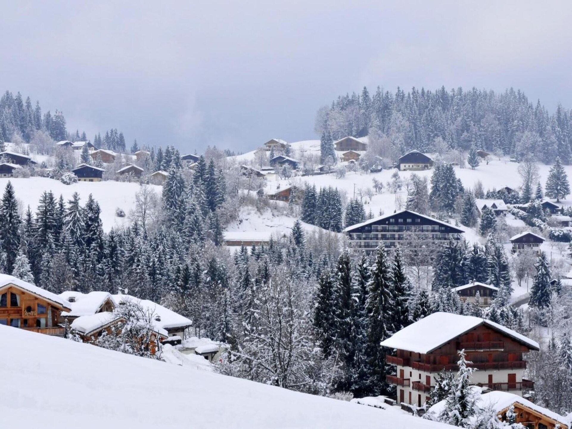 Luxe chalet Combloux: 12p, wellness, ski-in/ski-out, Mont Blanc-uitzicht - foto 33