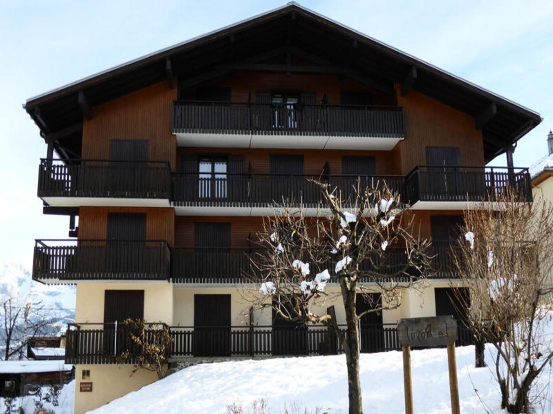 Résidence Le Royal: sfeervol appartement met Mont-Blanc uitzicht in Combloux - foto 6