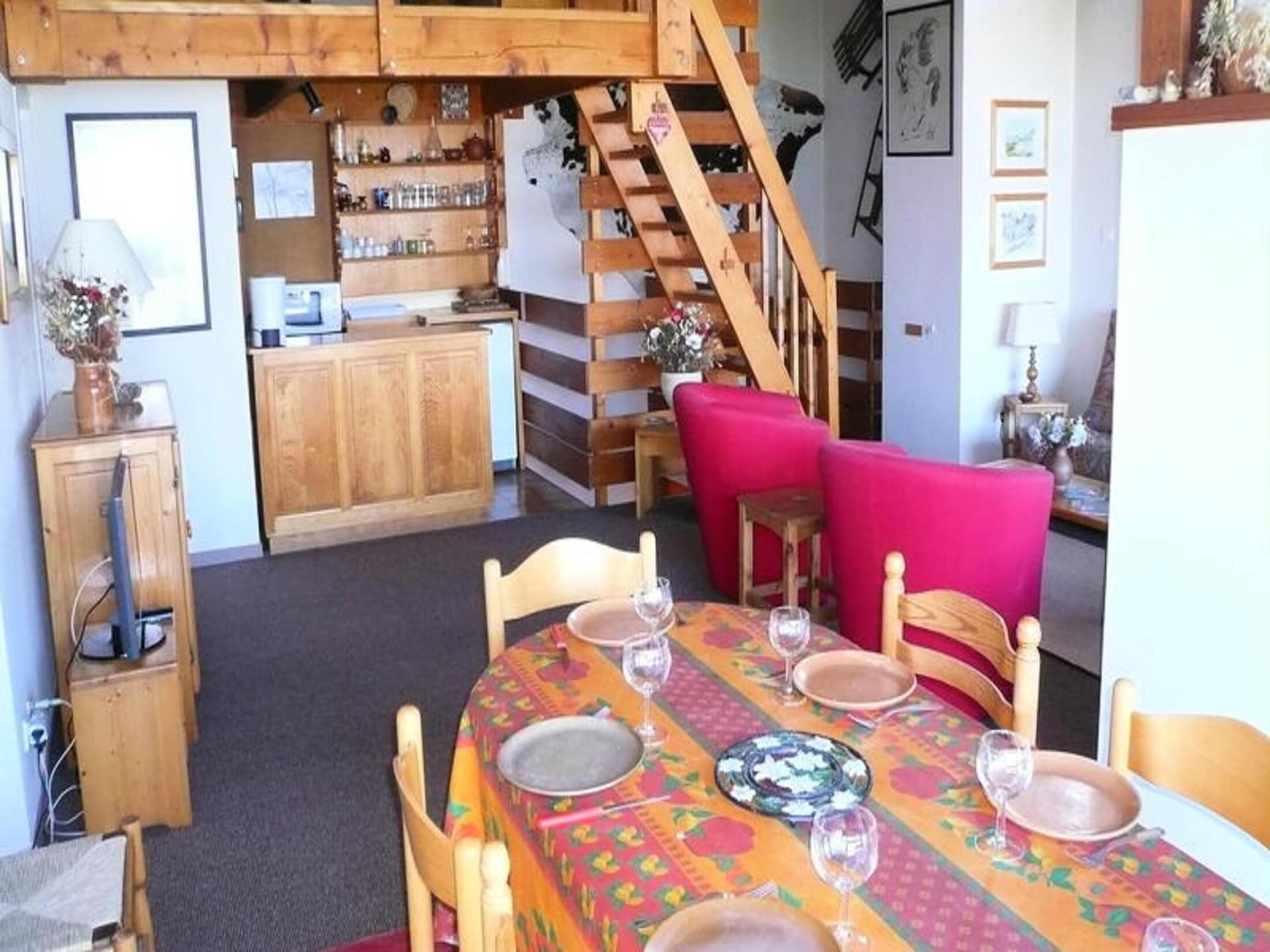 Ruim duplex appartement met Mont-Blanc uitzicht voor 7 personen in Combloux - foto 11
