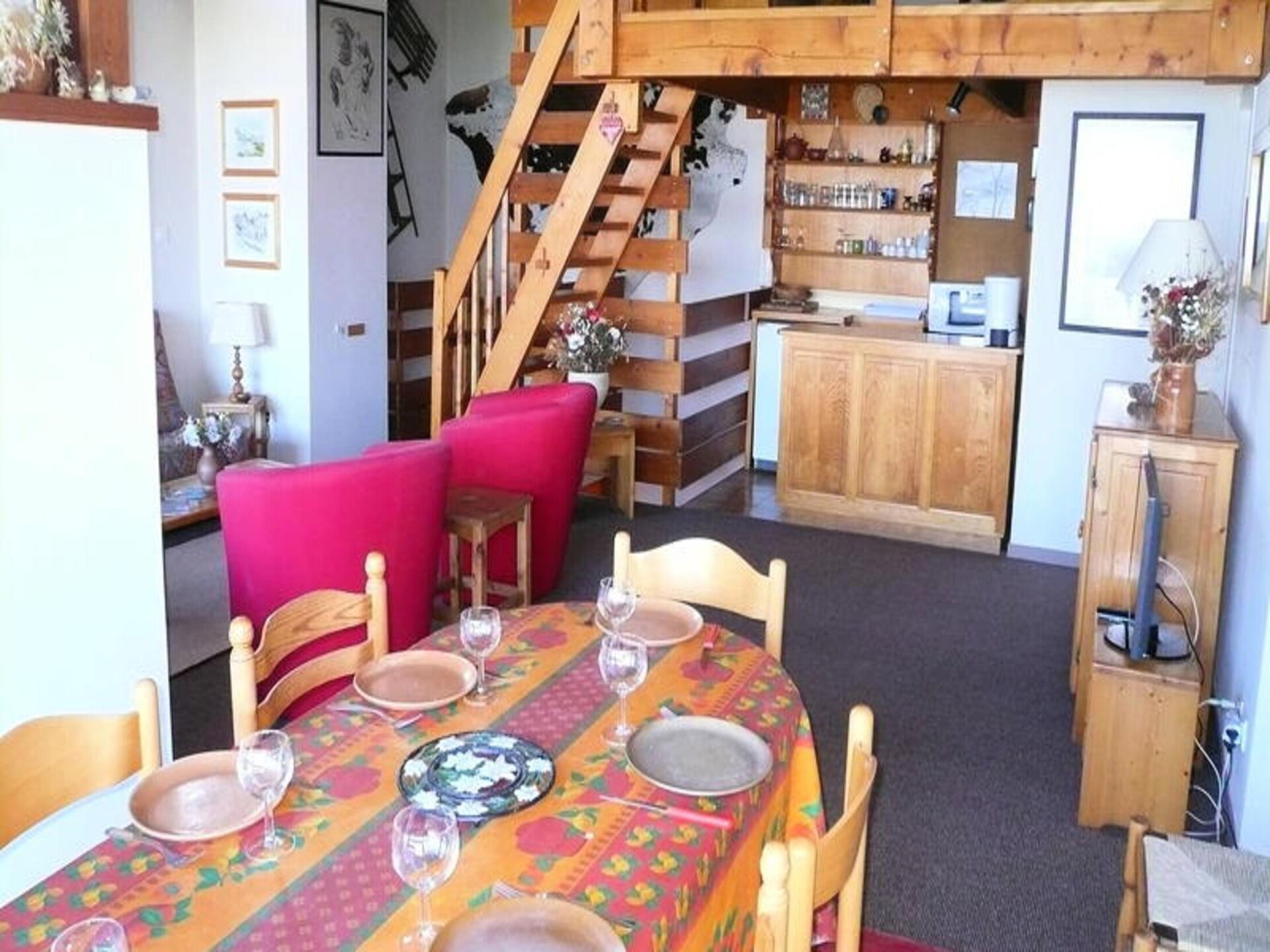 Ruim duplex appartement met Mont-Blanc uitzicht voor 7 personen in Combloux - foto 4