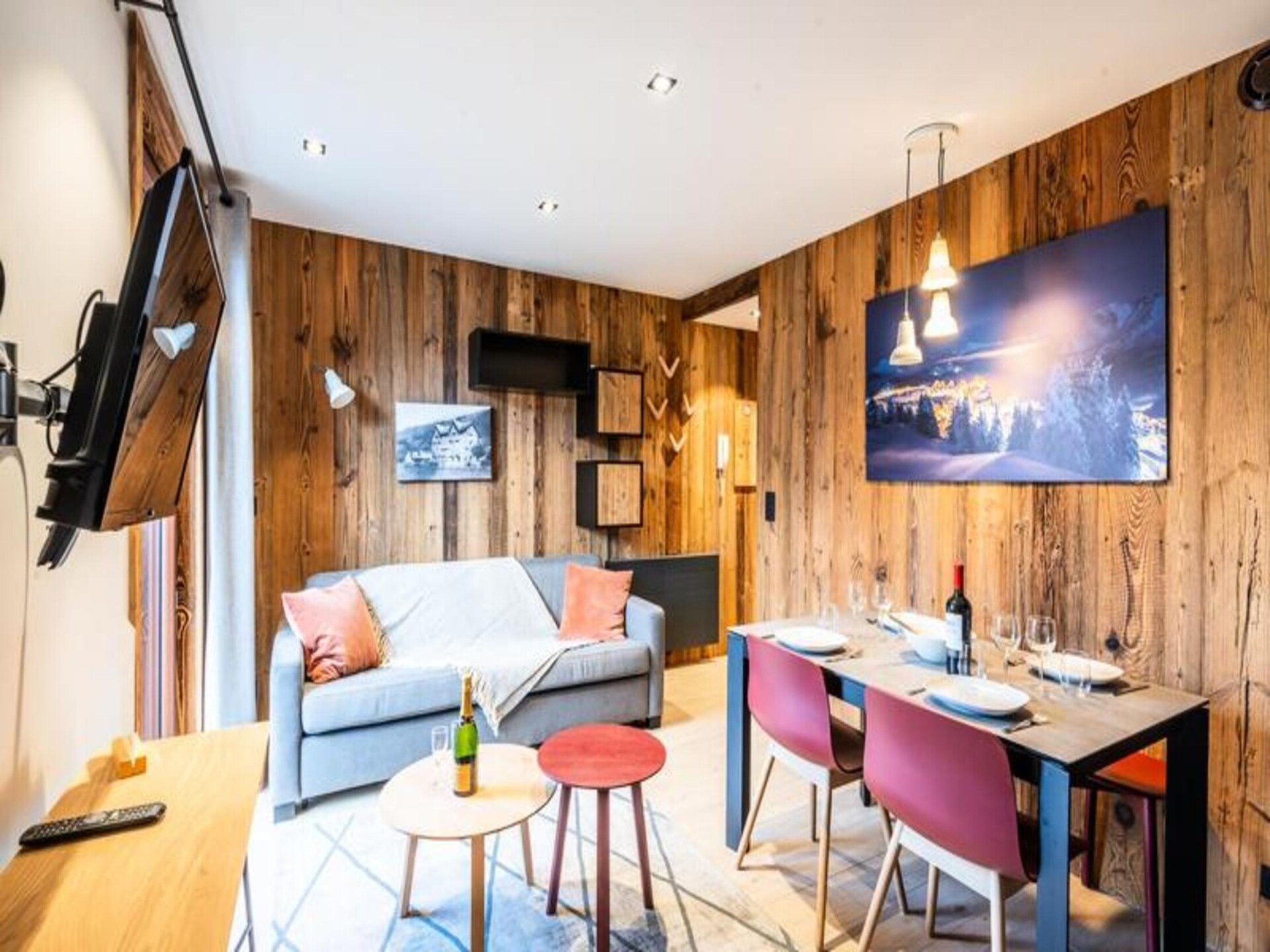 4-persoons appartement in hartje Morzine, 100m van de piste - foto 5