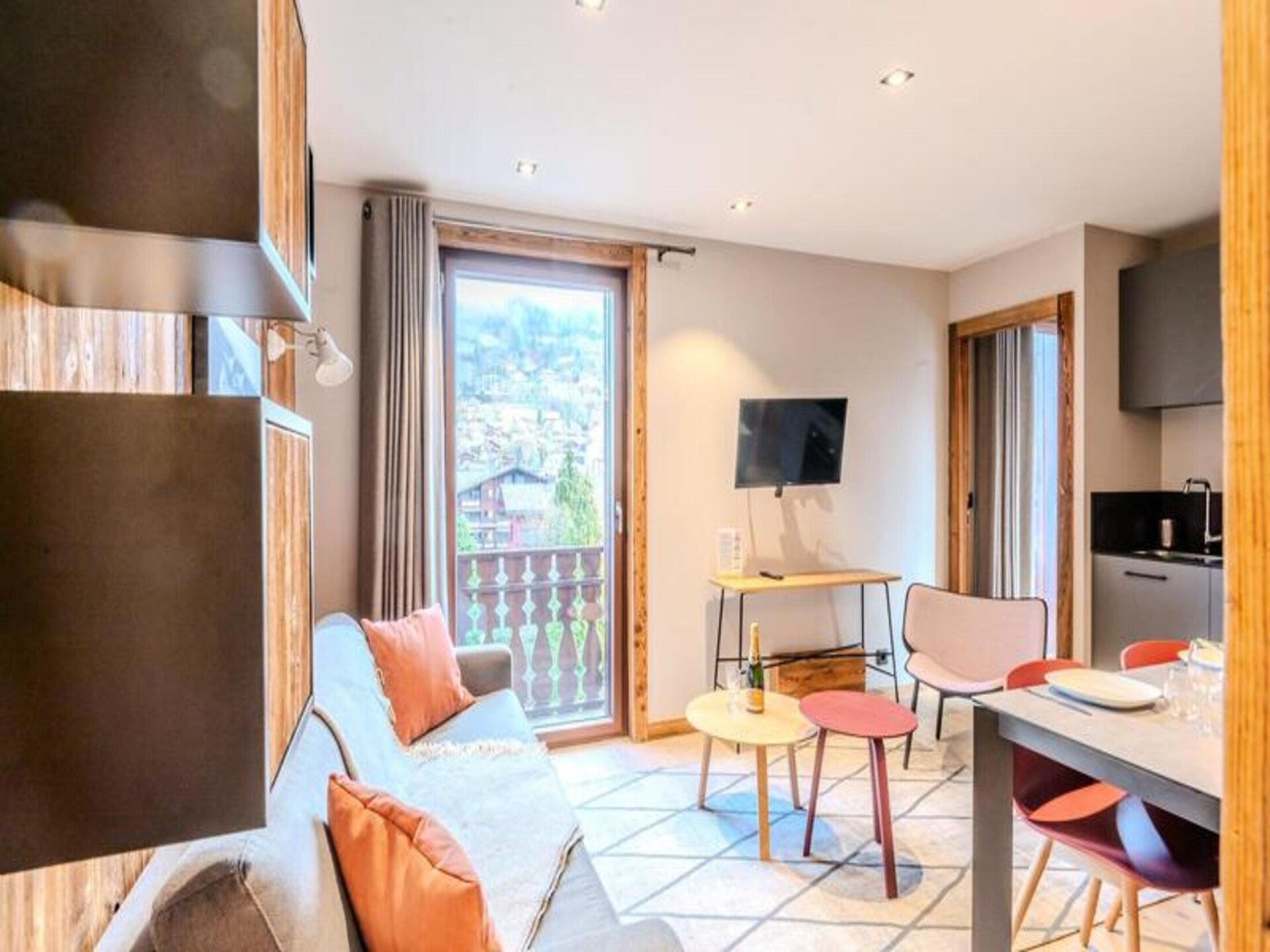 4-persoons appartement in hartje Morzine, 100m van de piste - foto 7