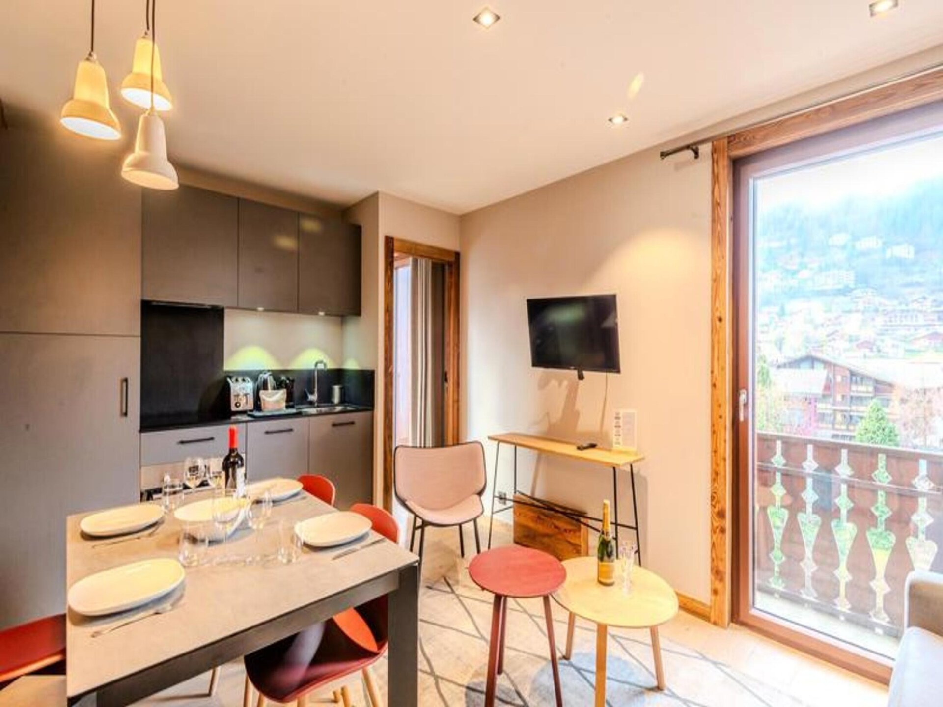 4-persoons appartement in hartje Morzine, 100m van de piste - foto 8