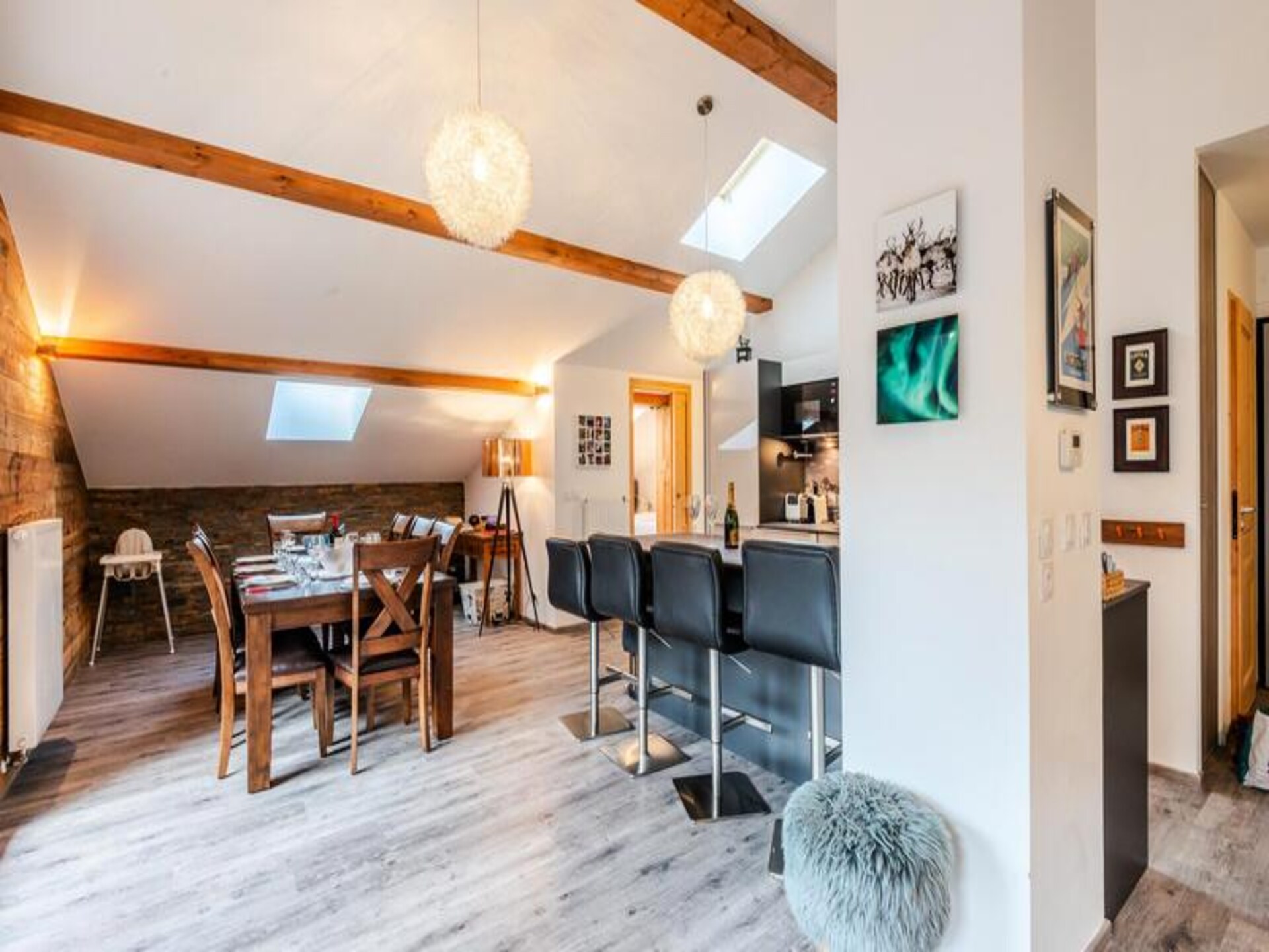 Penthouse aan de voet van de Nyon-lift in Morzine voor 8 personen - foto 7
