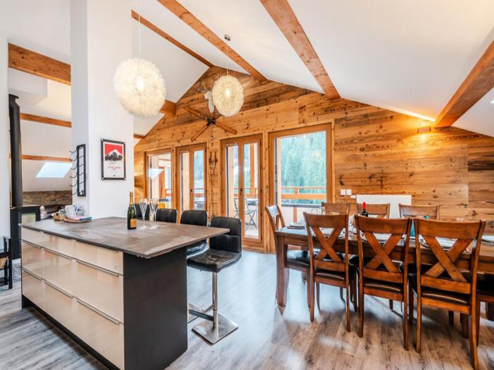 Penthouse aan de voet van de Nyon-lift in Morzine voor 8 personen - foto 9
